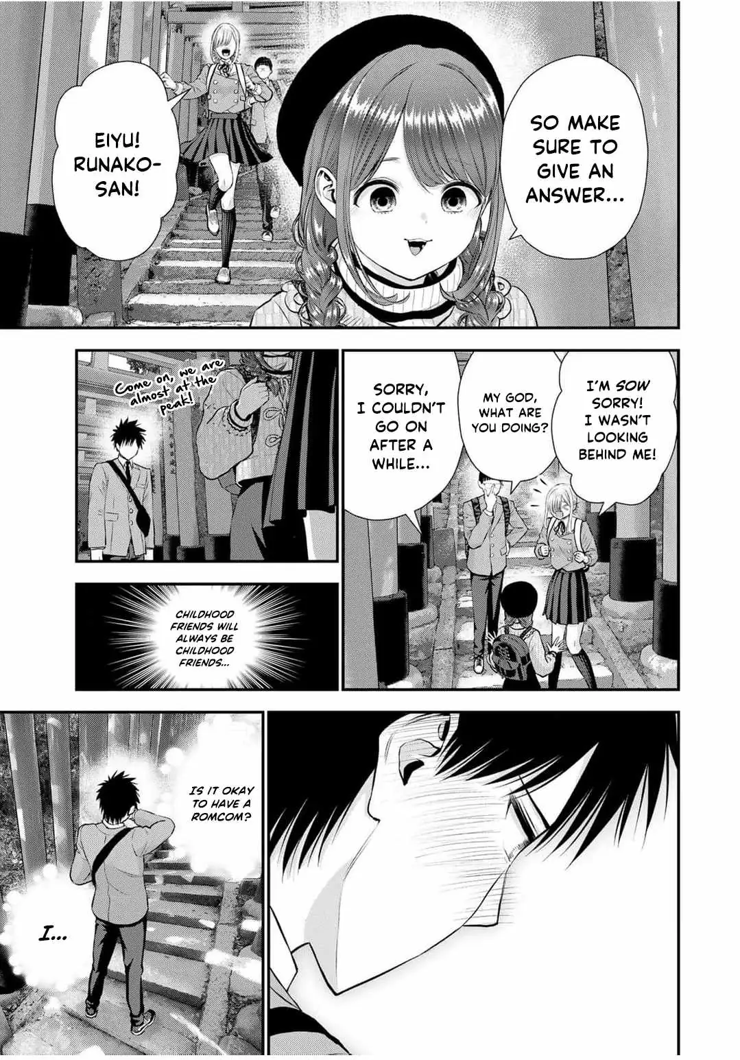 Osananajimi to wa Romcom ni Naranai Chapter 142 page 17 - 