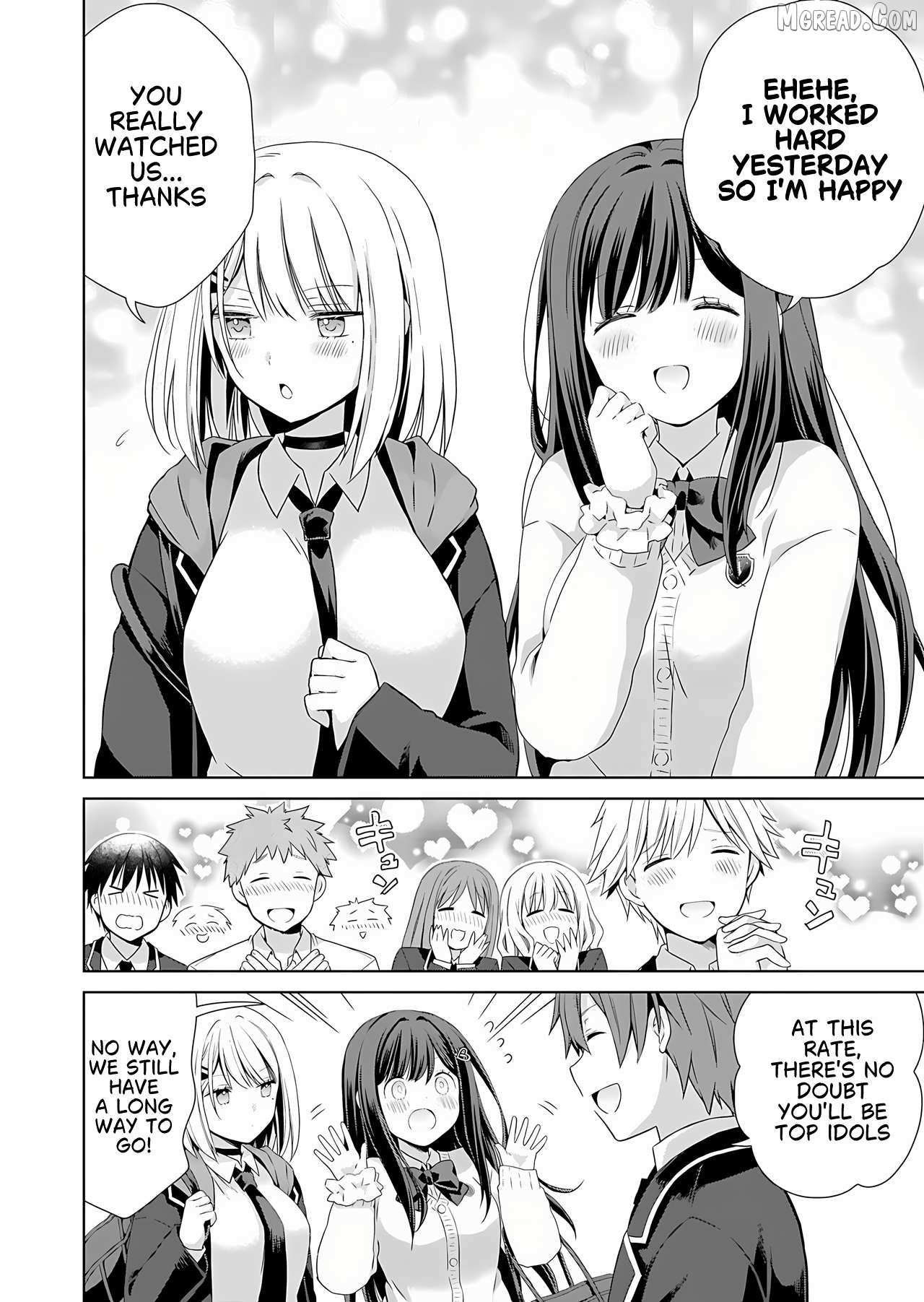 Osananajimitachi ga Ninki Idol ni Natta: Amama na Kanojotachi wa Ore ni Mitsuide Kureteiru Chapter 1 page 11 - 