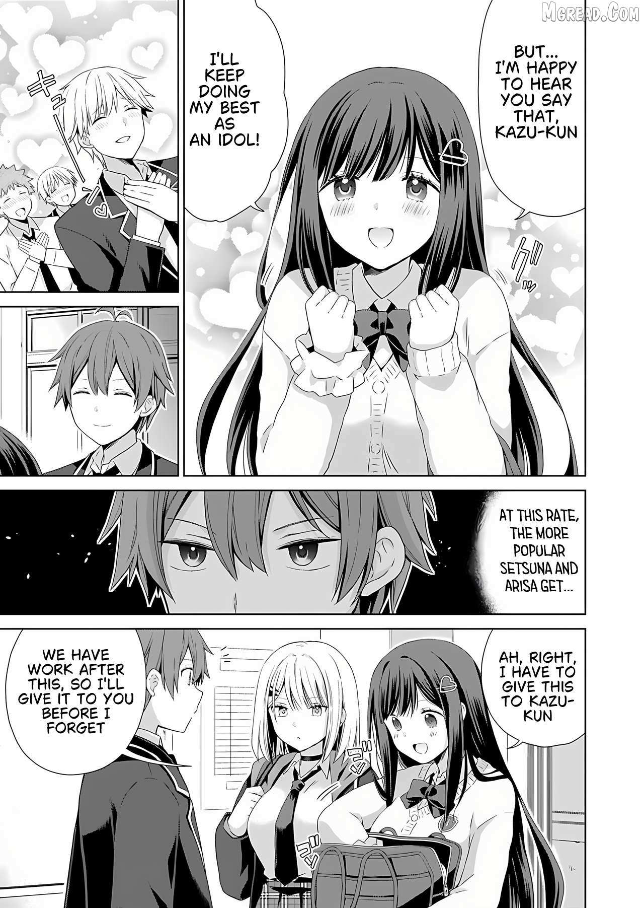 Osananajimitachi ga Ninki Idol ni Natta: Amama na Kanojotachi wa Ore ni Mitsuide Kureteiru Chapter 1 page 12 - 