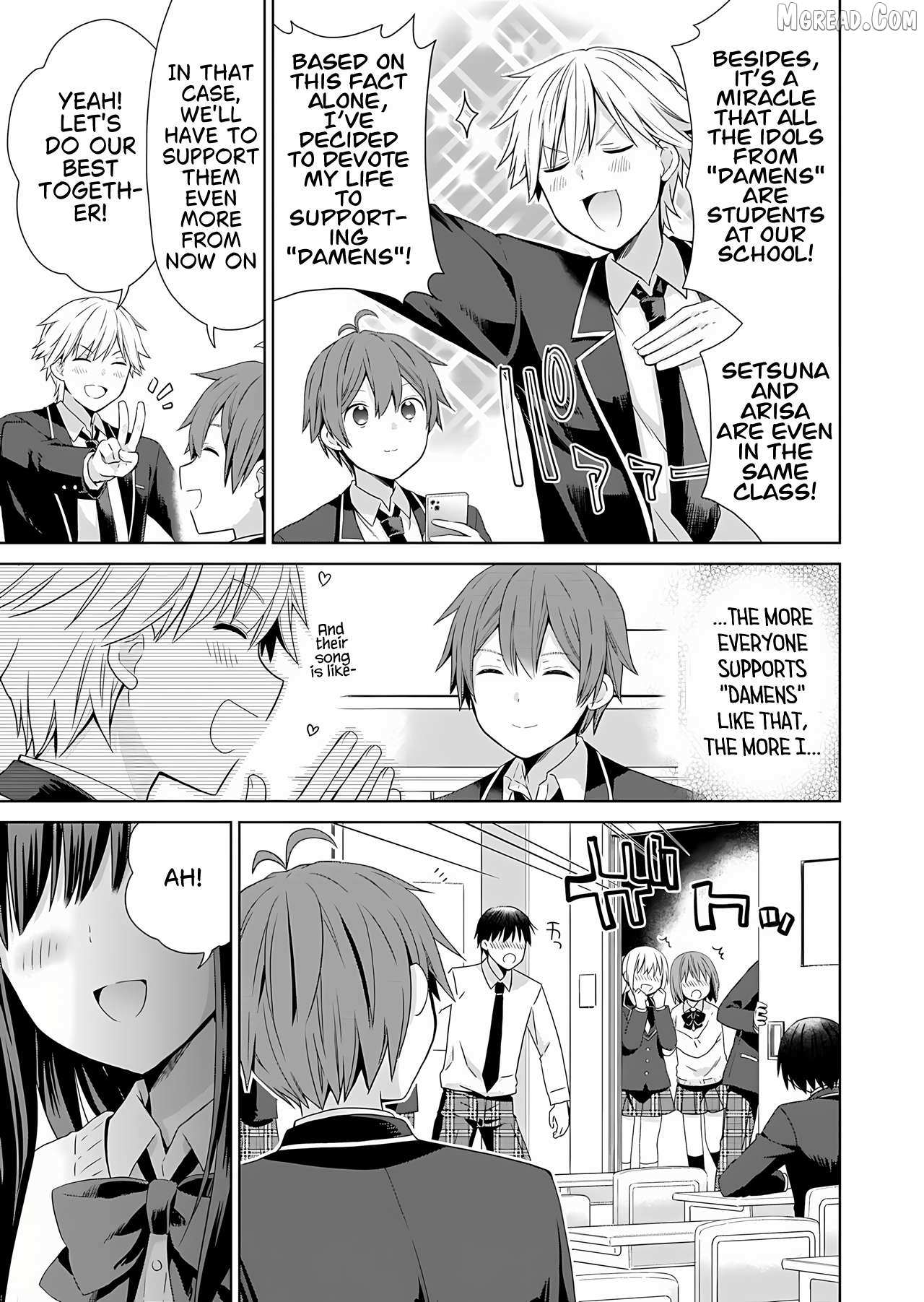 Osananajimitachi ga Ninki Idol ni Natta: Amama na Kanojotachi wa Ore ni Mitsuide Kureteiru Chapter 1 page 8 - 