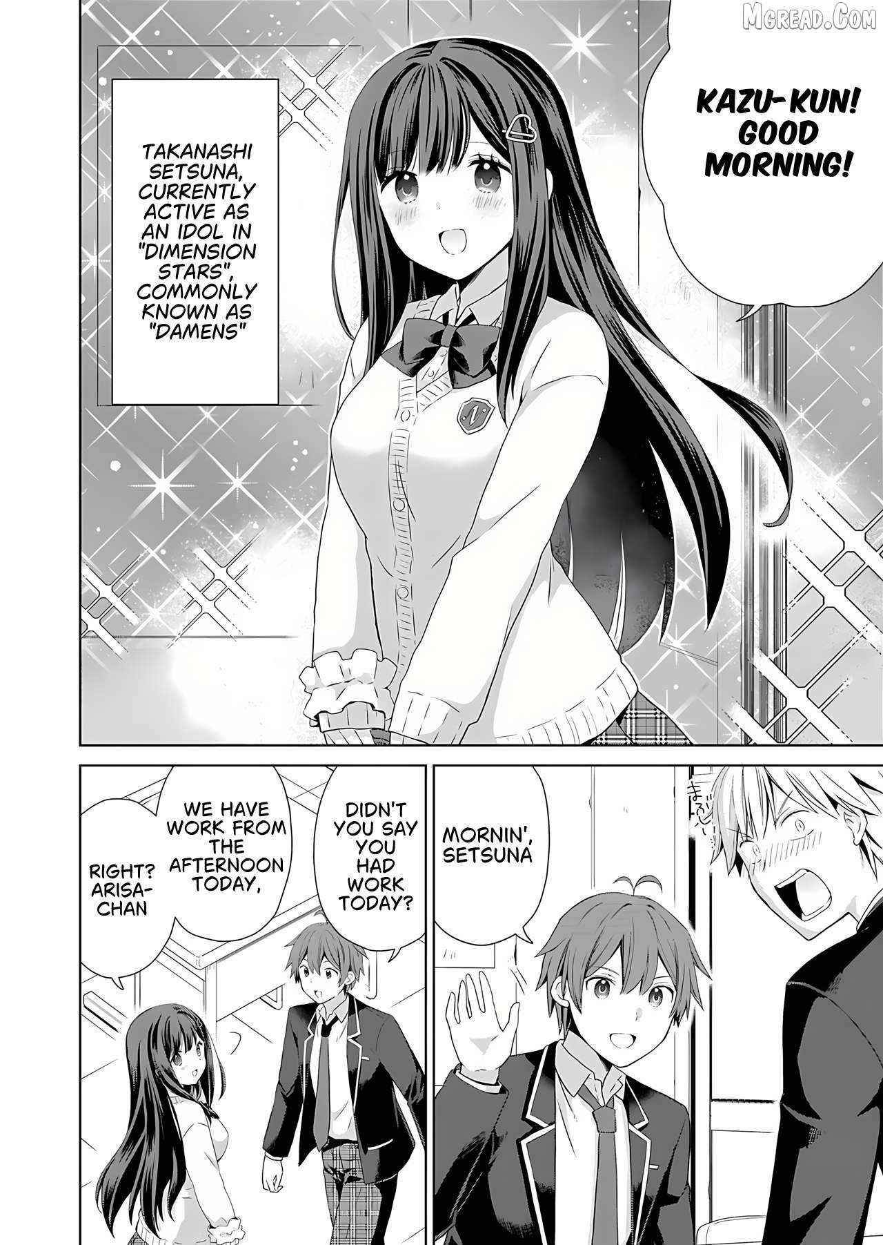 Osananajimitachi ga Ninki Idol ni Natta: Amama na Kanojotachi wa Ore ni Mitsuide Kureteiru Chapter 1 page 9 - 