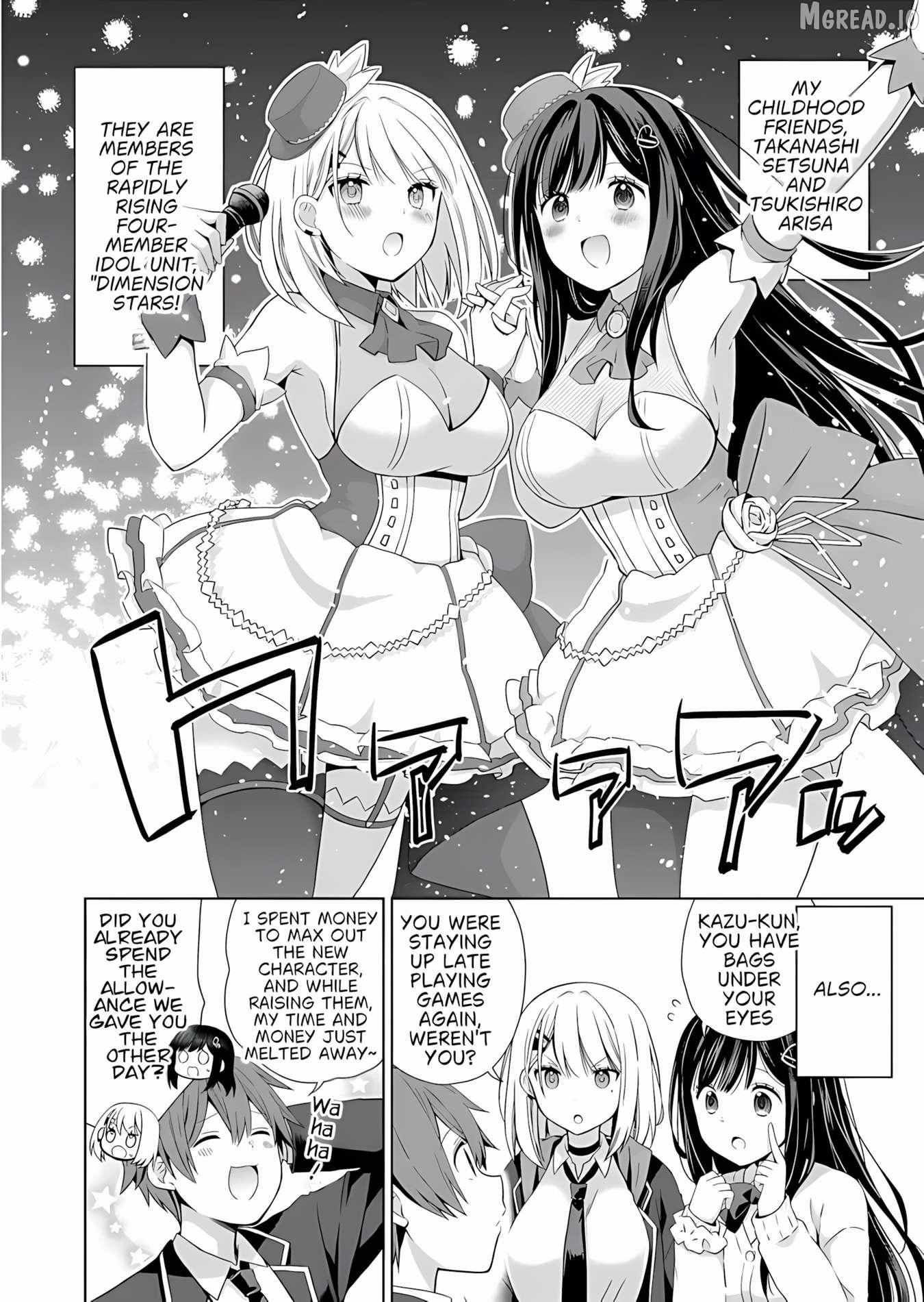Osananajimitachi ga Ninki Idol ni Natta: Amama na Kanojotachi wa Ore ni Mitsuide Kureteiru Chapter 2.1 page 5 - 