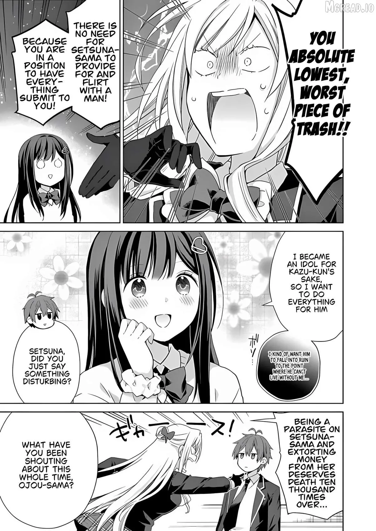 Osananajimitachi ga Ninki Idol ni Natta: Amama na Kanojotachi wa Ore ni Mitsuide Kureteiru Chapter 3.1 page 12 - 