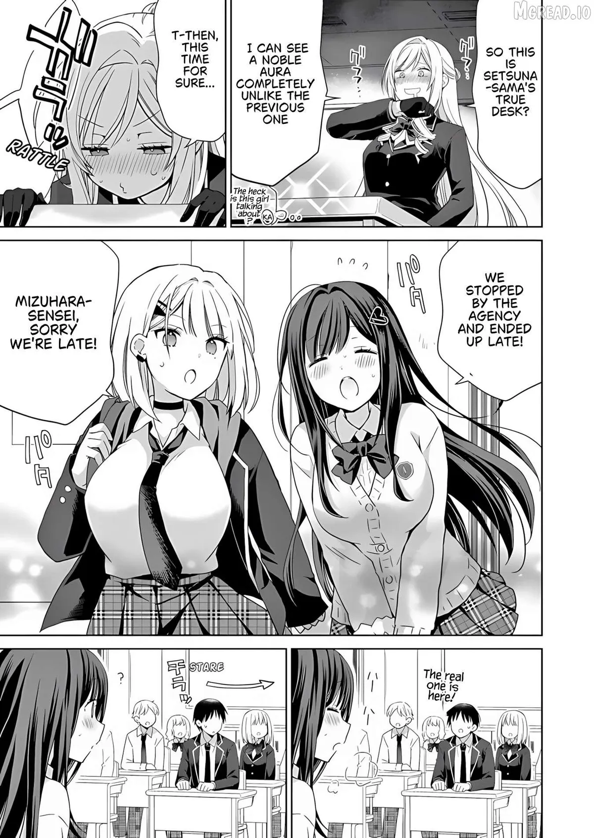 Osananajimitachi ga Ninki Idol ni Natta: Amama na Kanojotachi wa Ore ni Mitsuide Kureteiru Chapter 3.1 page 8 - 