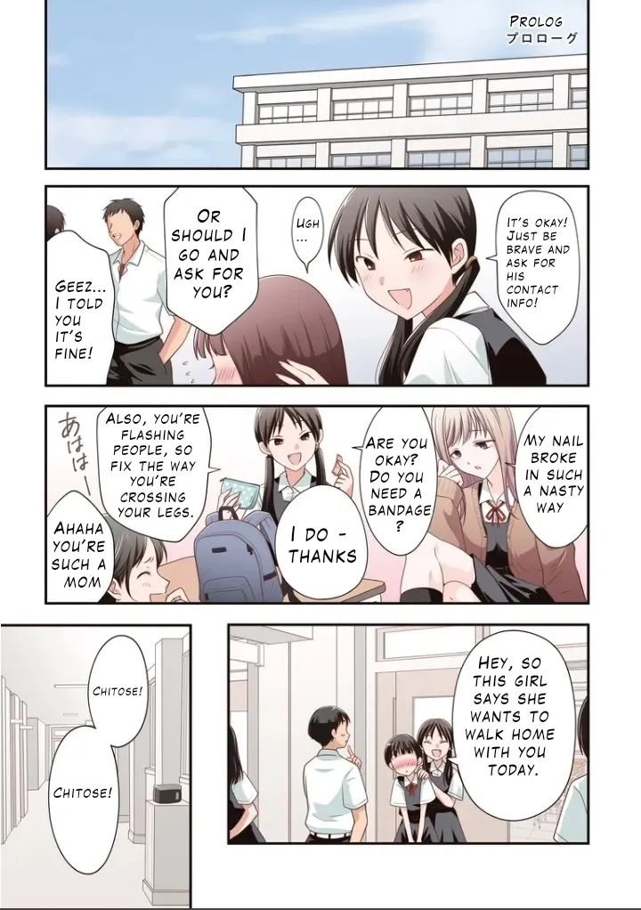 Osekkai Joshi, Koi o Suru Chapter 0 page 2 - 
