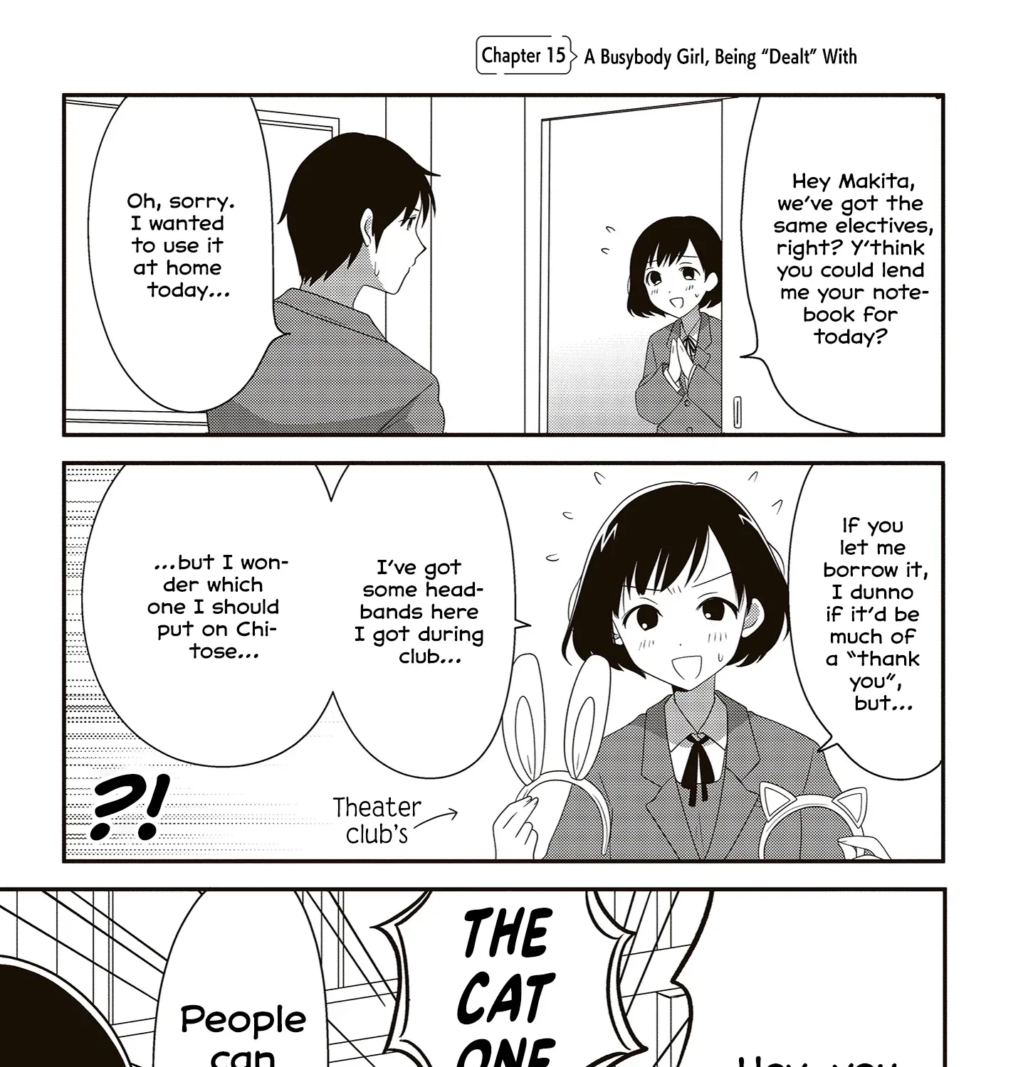 Osekkai Joshi, Koi o Suru Chapter 15 page 1 - 
