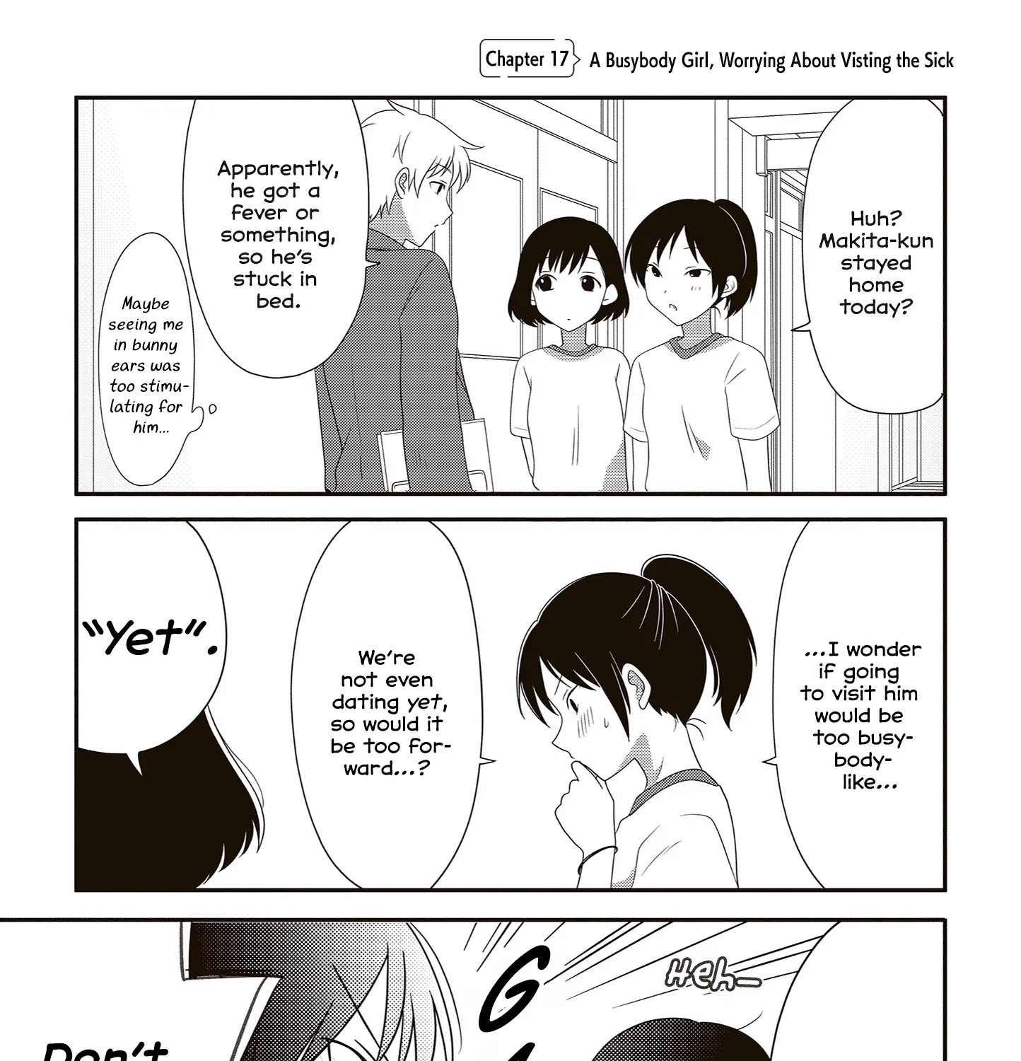Osekkai Joshi, Koi o Suru Chapter 17 page 1 - 
