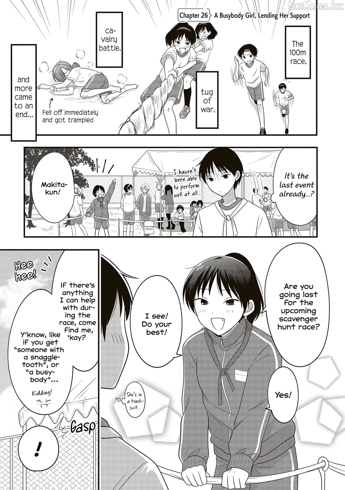 Osekkai Joshi, Koi o Suru Chapter 26 page 1 - 