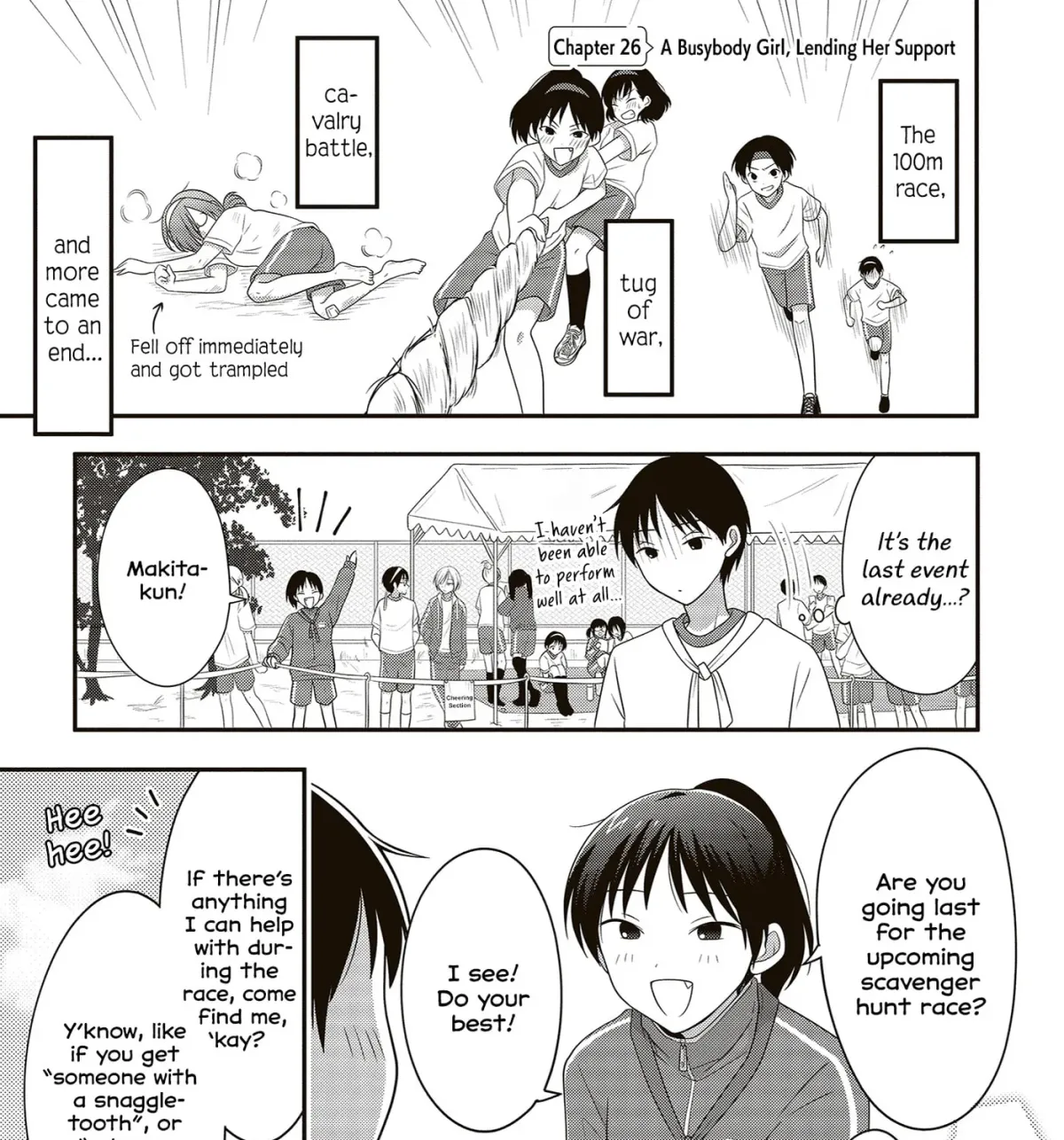 Osekkai Joshi, Koi wo Suru Chapter 26 page 1 - 