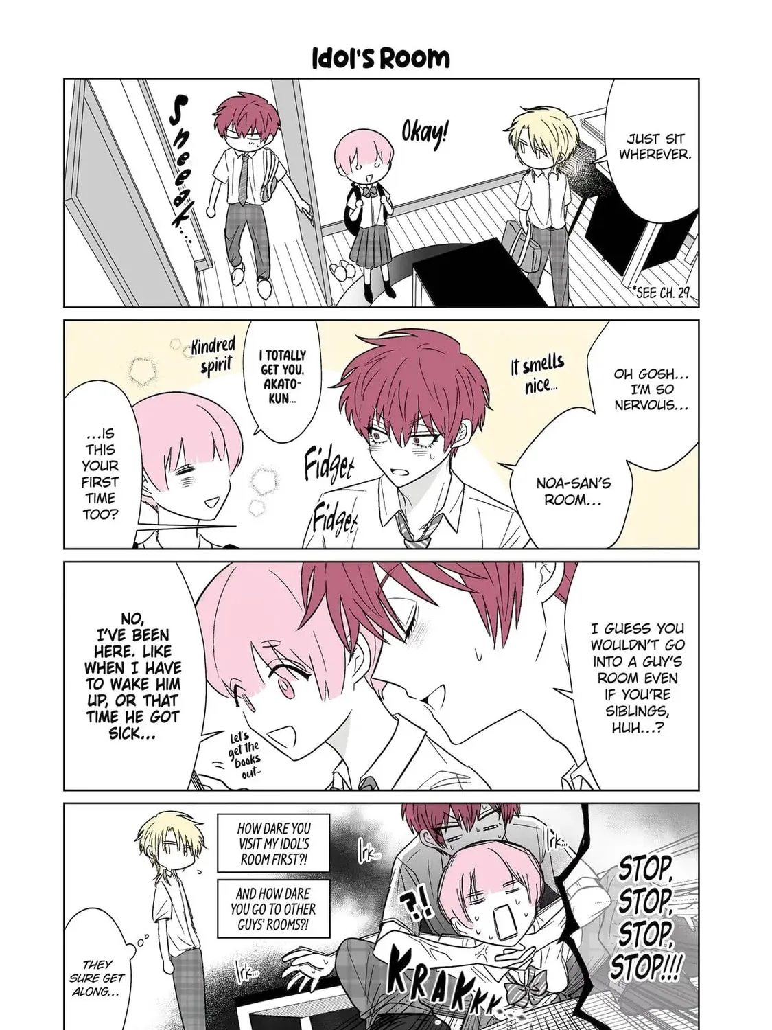 Oshi ga Ani ni Narimashita (Pre-serialization) Chapter 29.5 page 3 - 