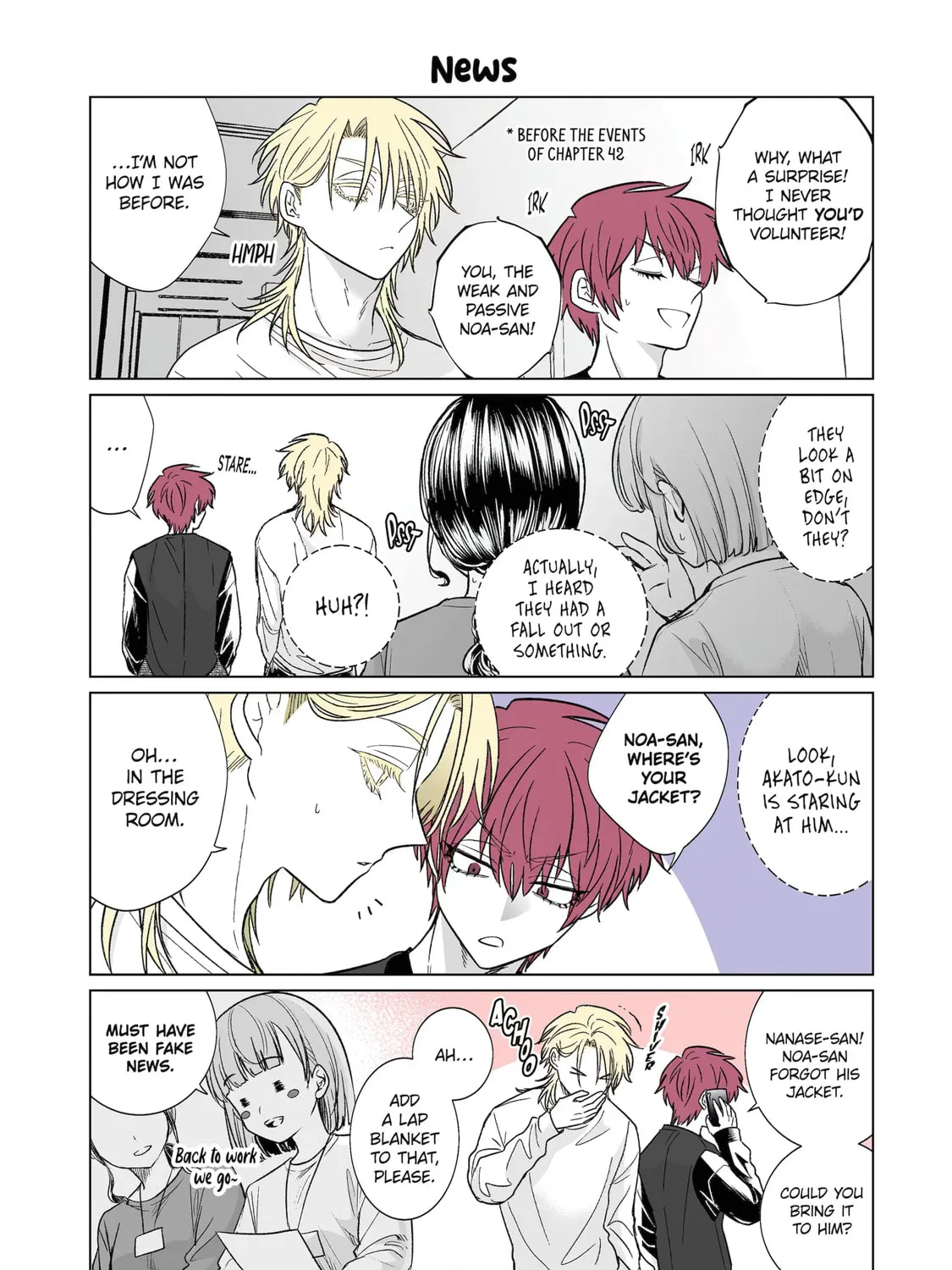 Oshi ga Ani ni Narimashita (Pre-serialization) Chapter 42.5 page 5 - 