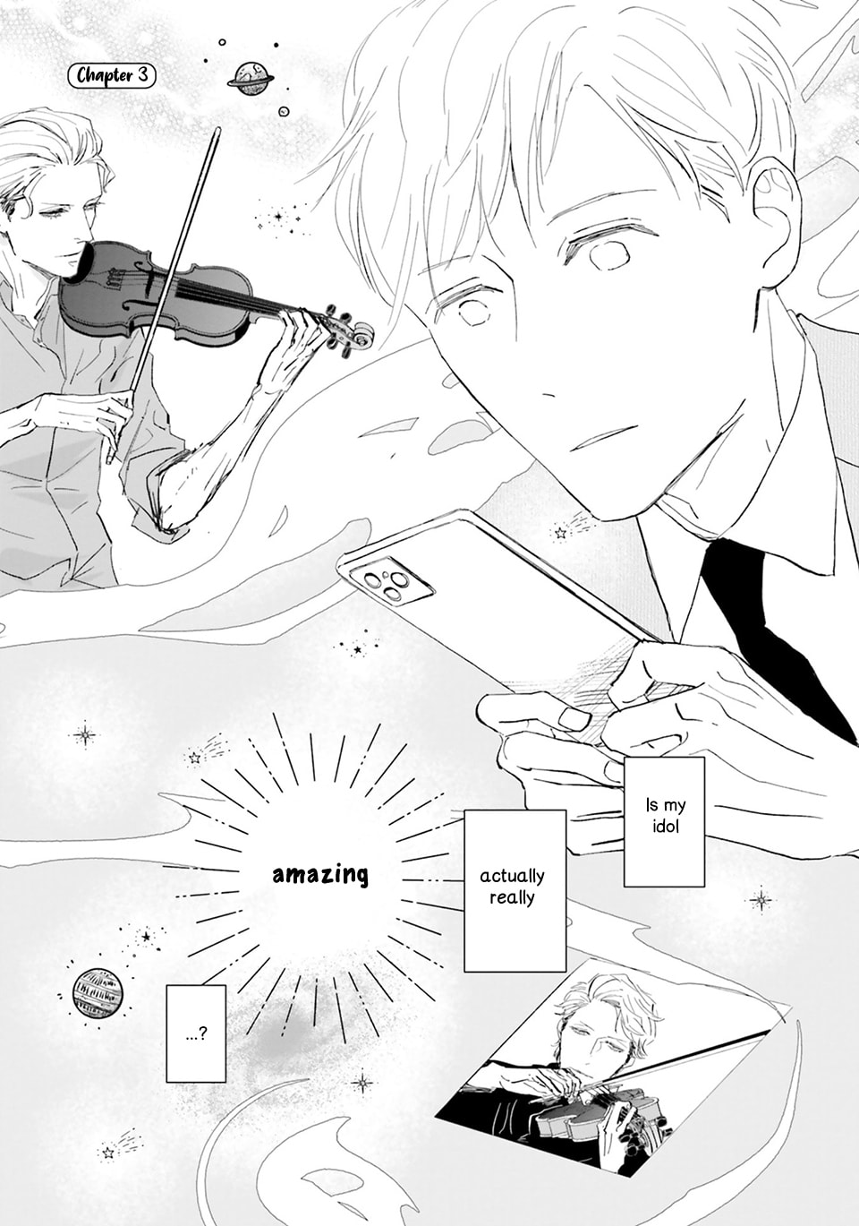 Oshi to Deatte Genki ni Natta kara Ongaeshi, Shimasu! Chapter 3 page 1 - 