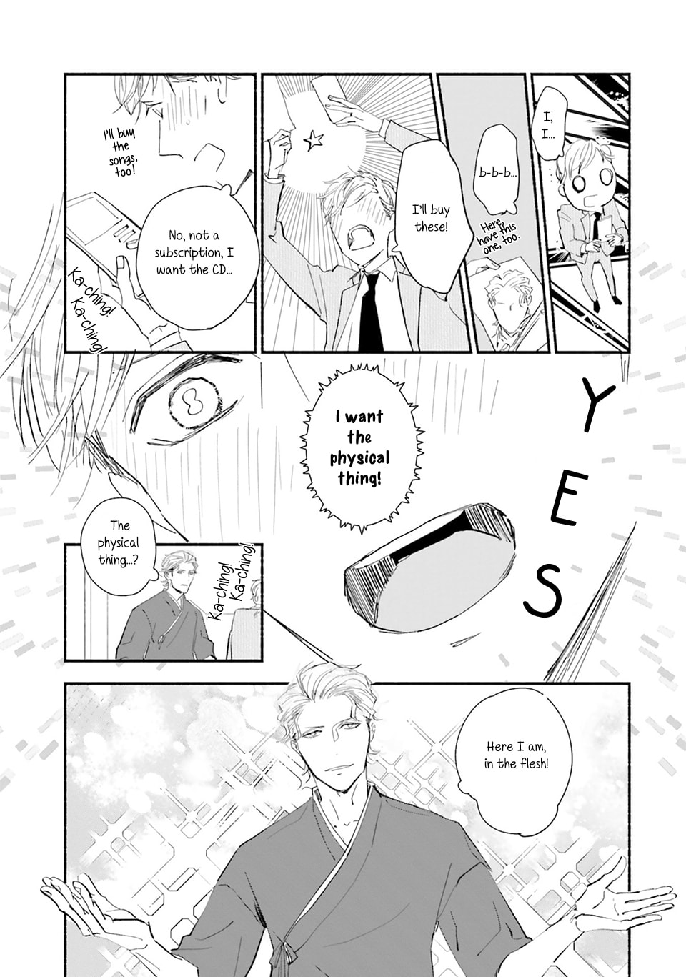Oshi to Deatte Genki ni Natta kara Ongaeshi, Shimasu! Chapter 3 page 4 - 