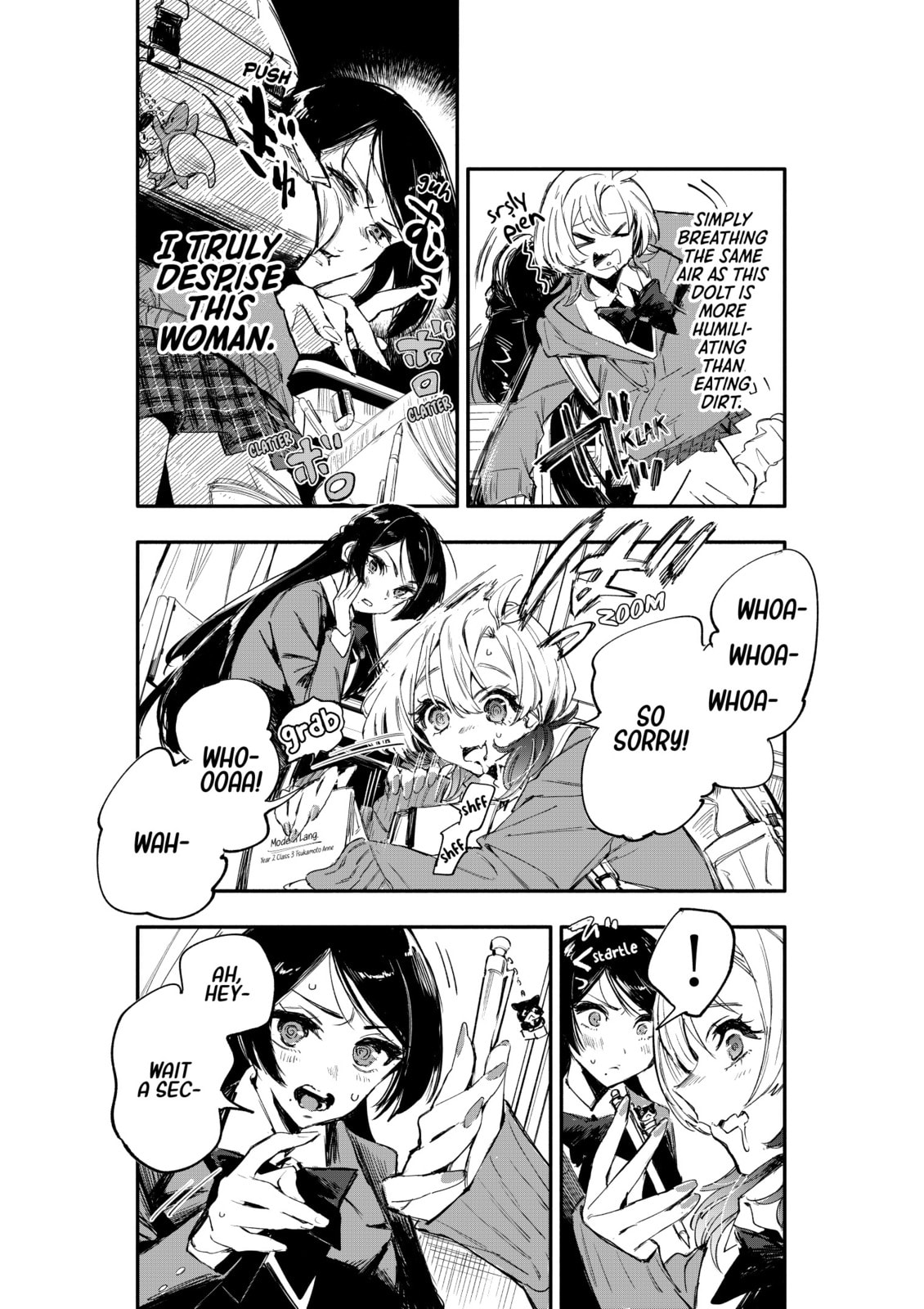 Oshi to no Yuri wa Arienai! Chapter 1 page 6 - 