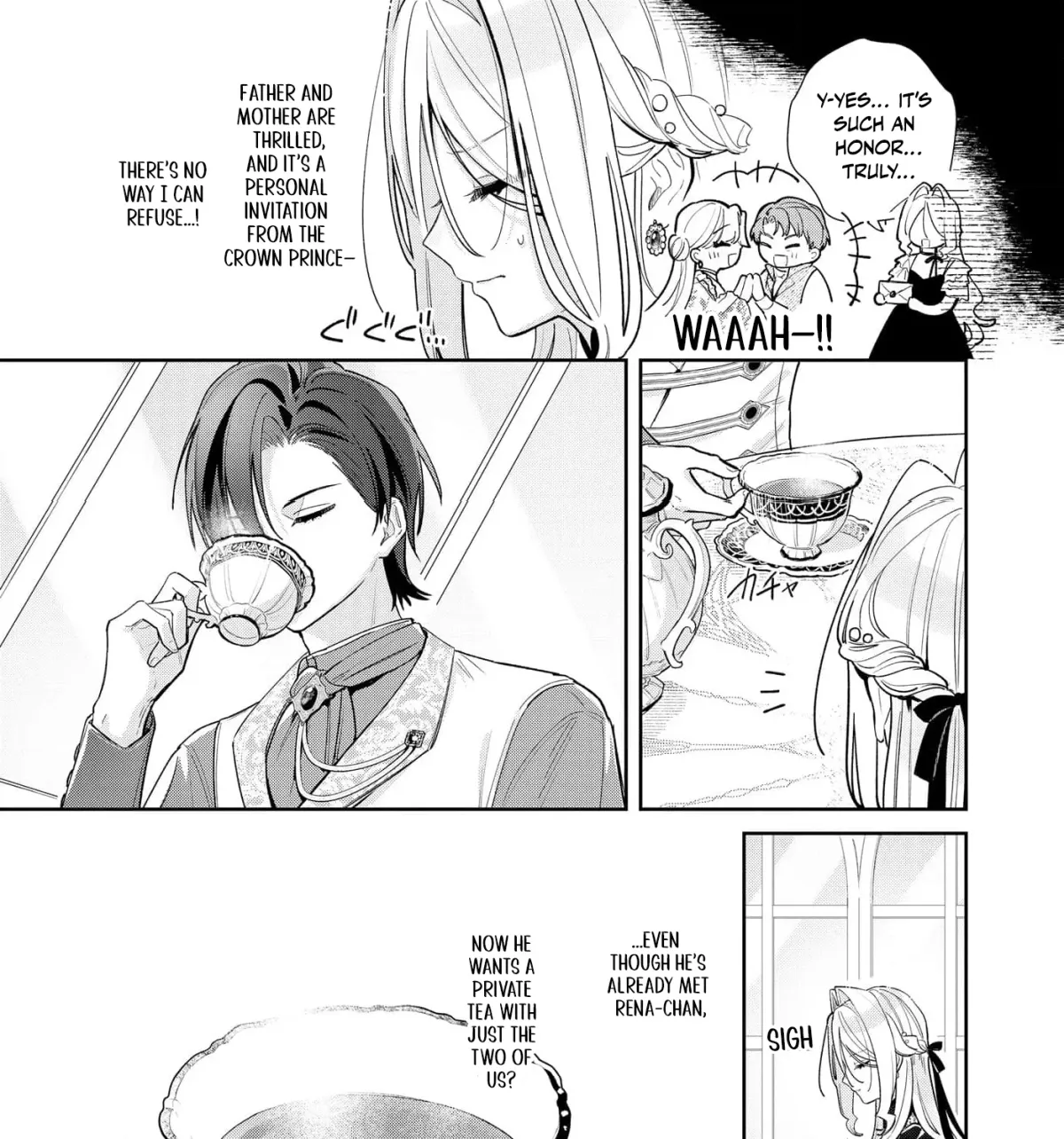 Oshi wa Denka ja Gozaimasen...!! ~Akuyaku Reijou, Ama Seme Dekiai Rūto ni Totsunyuu Shimashita!? Chapter 5 page 11 - 