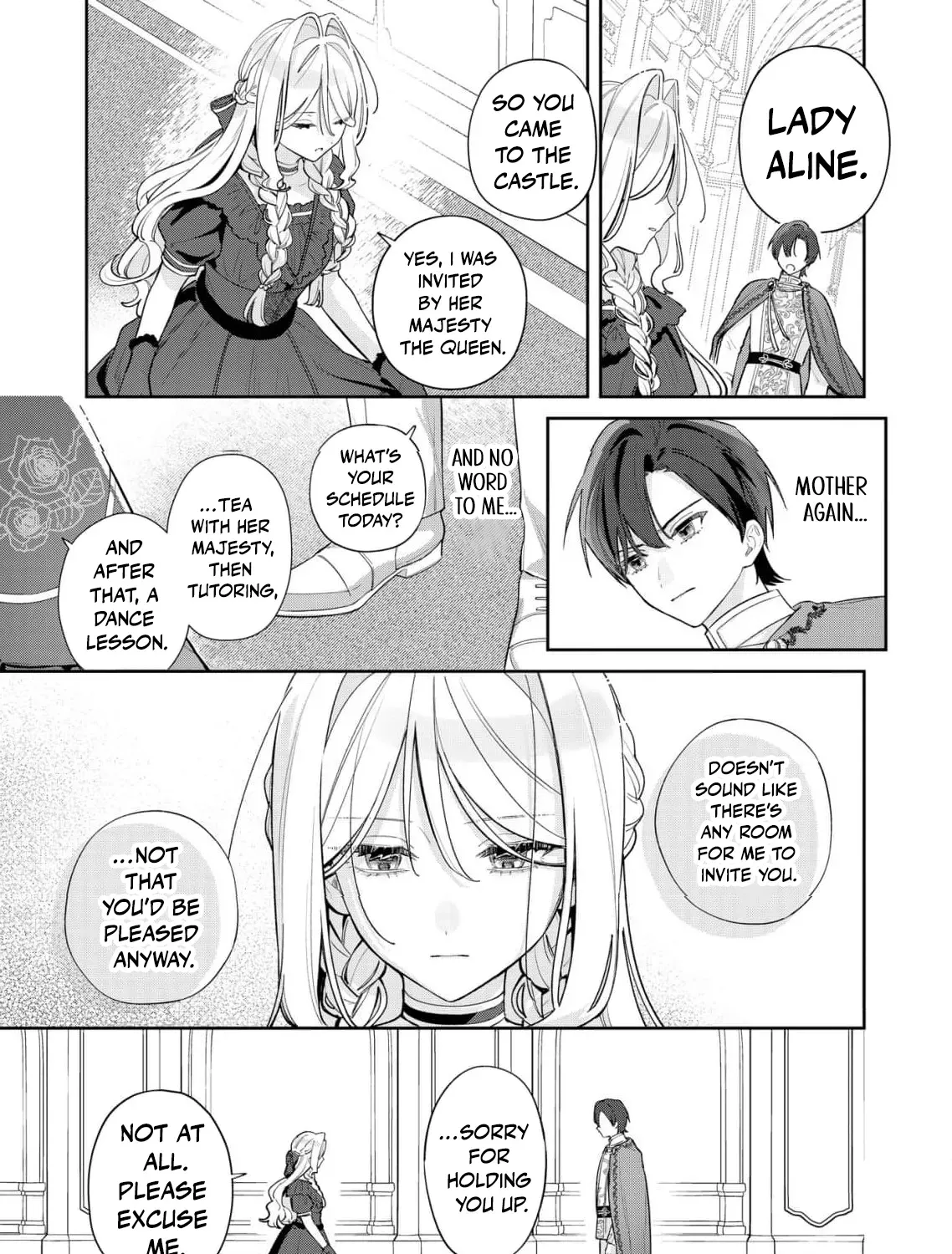 Oshi wa Denka ja Gozaimasen...!! ~Akuyaku Reijou, Ama Seme Dekiai Rūto ni Totsunyuu Shimashita!? Chapter 5 page 27 - 