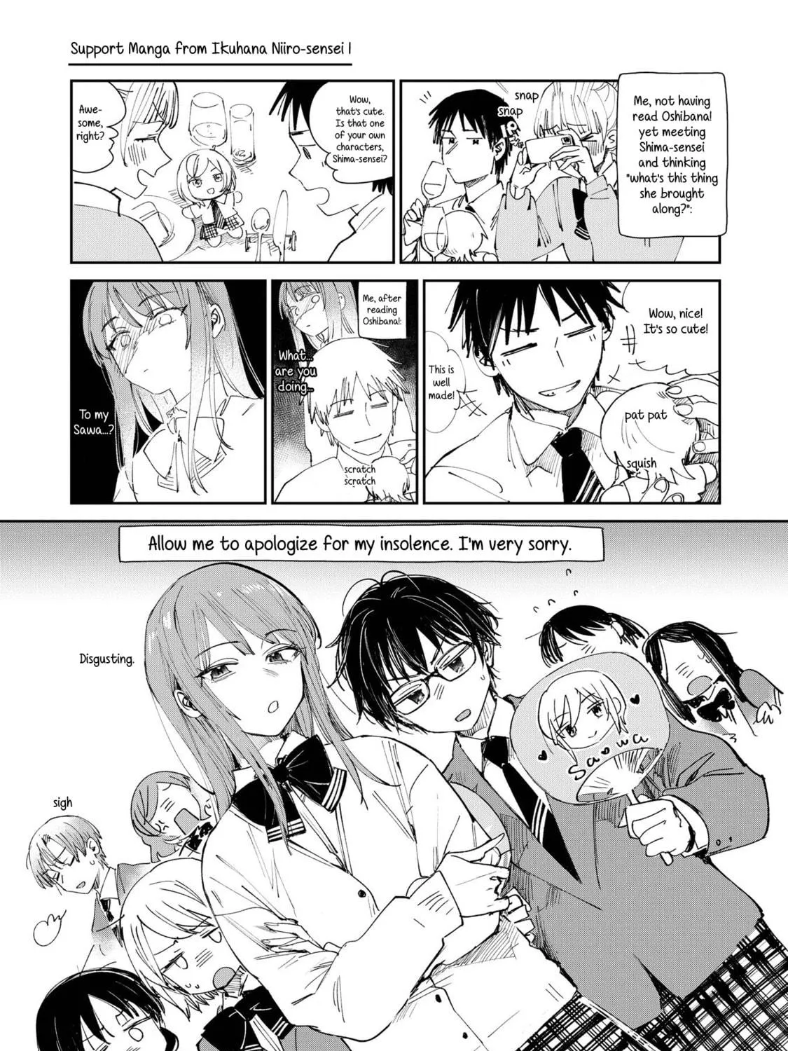 Oshibana! Chapter 30.5 page 9 - 