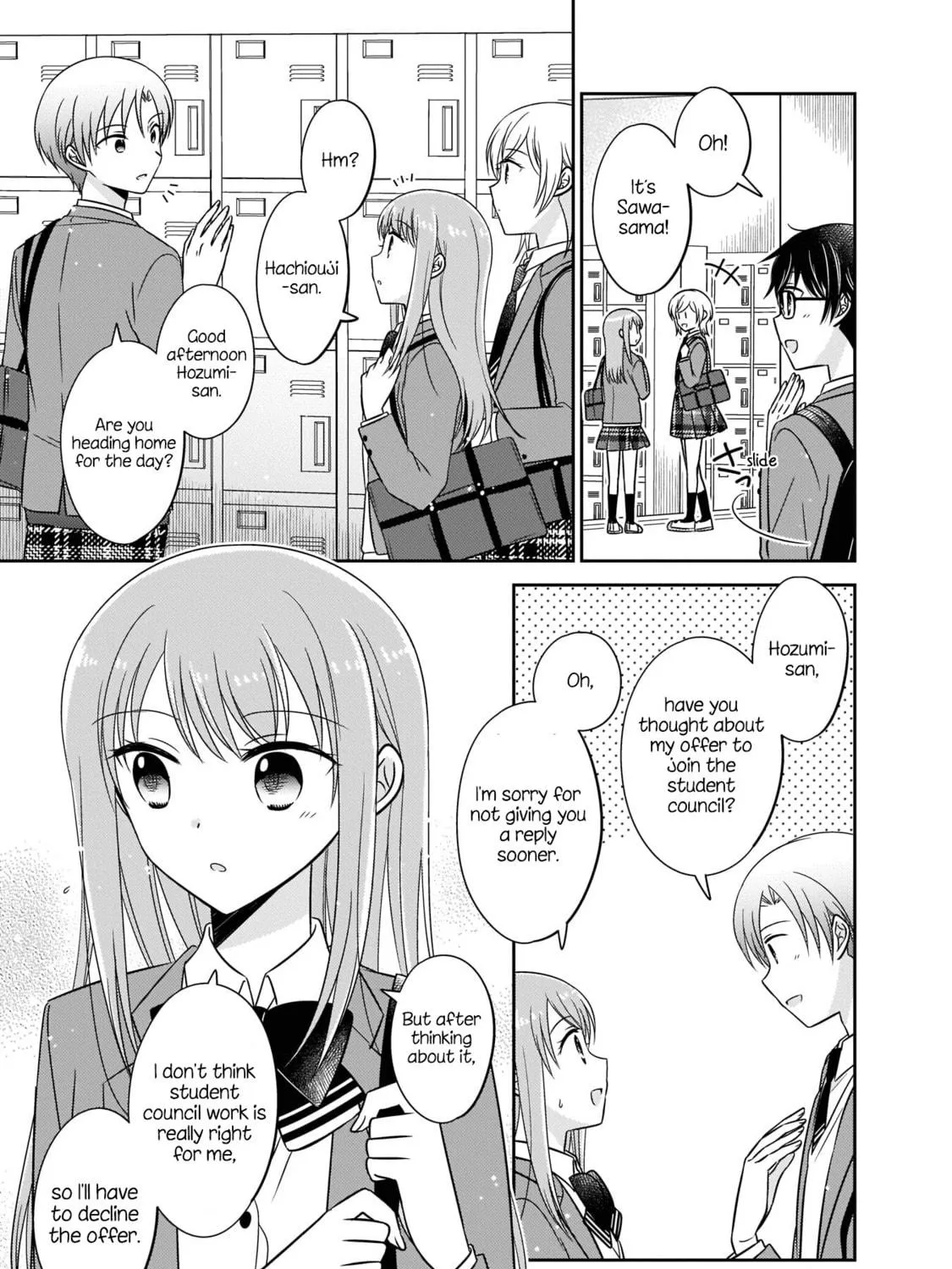 Oshibana! Chapter 5 page 17 - 