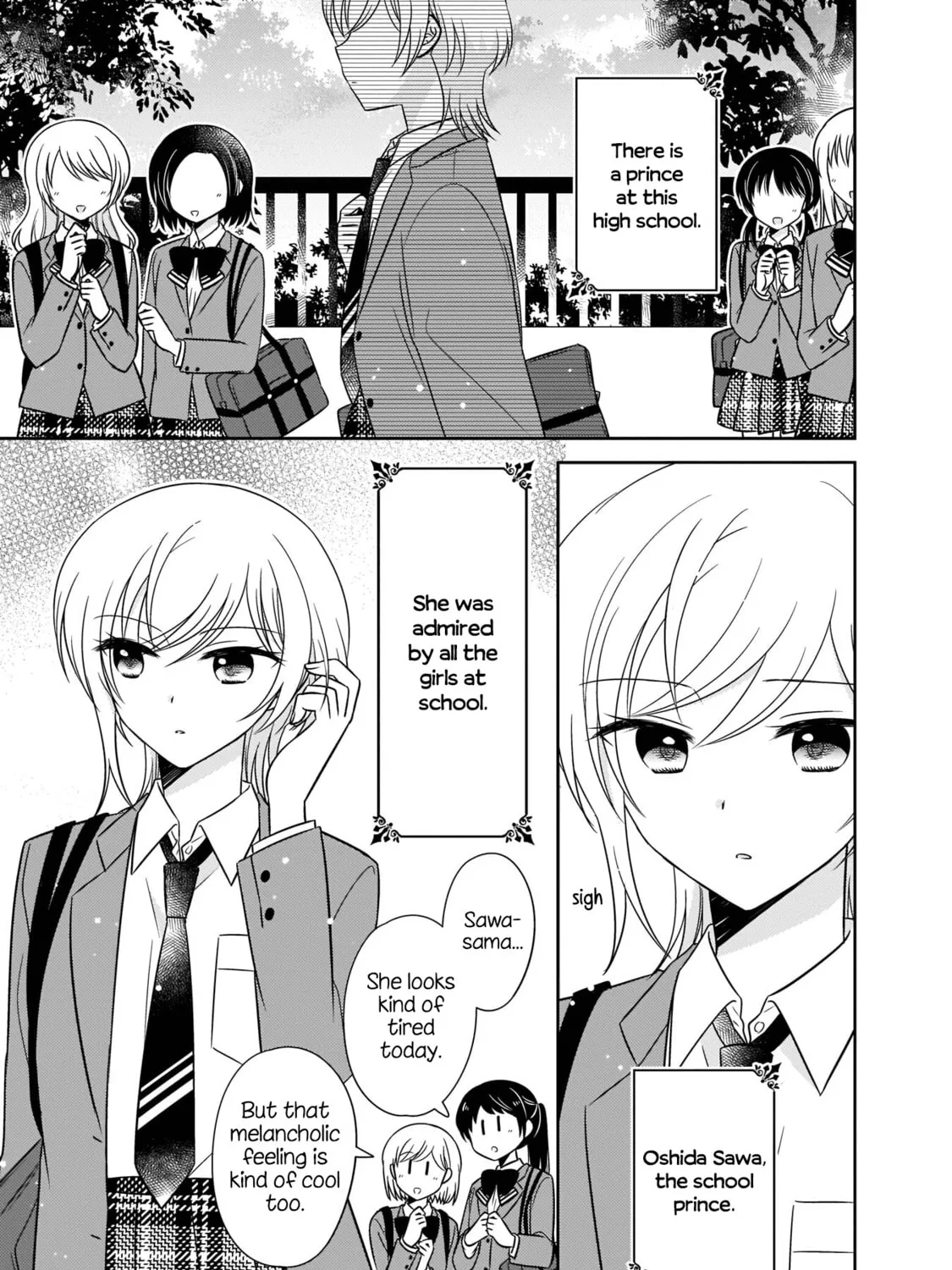 Oshibana! Chapter 8 page 1 - 