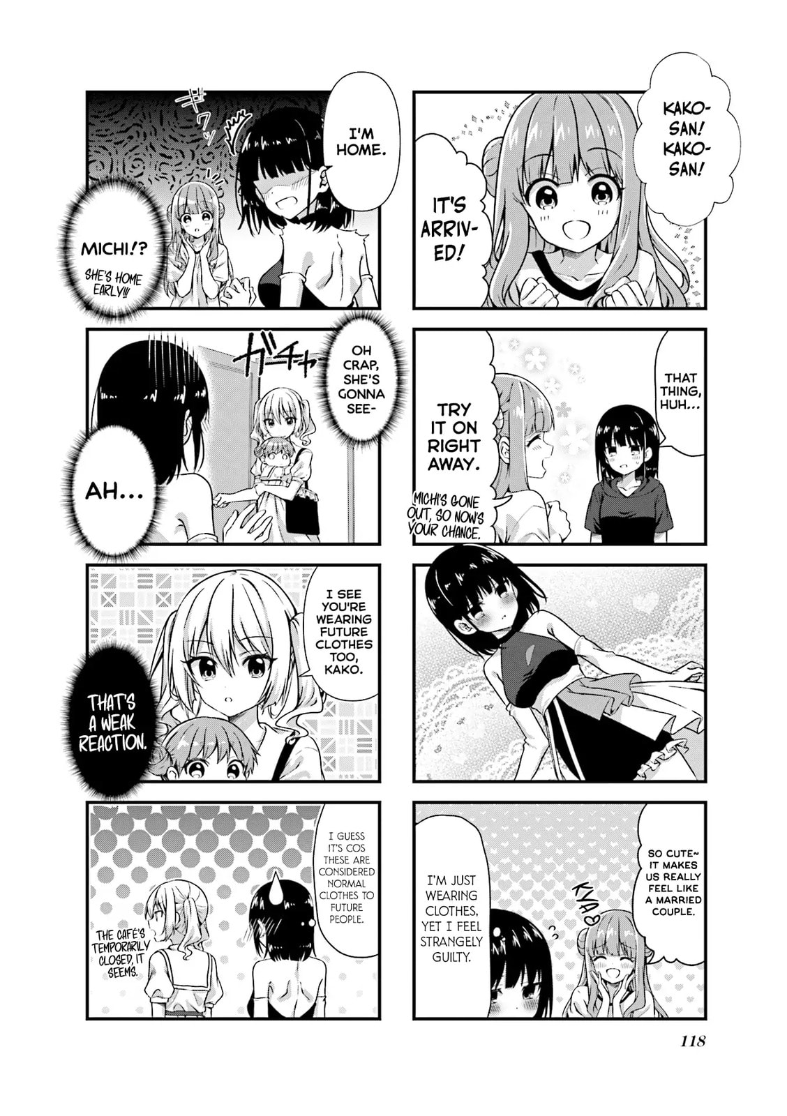 Oshikake Nyobo, Kodomo tuki! Chapter 12.1 page 12 - 