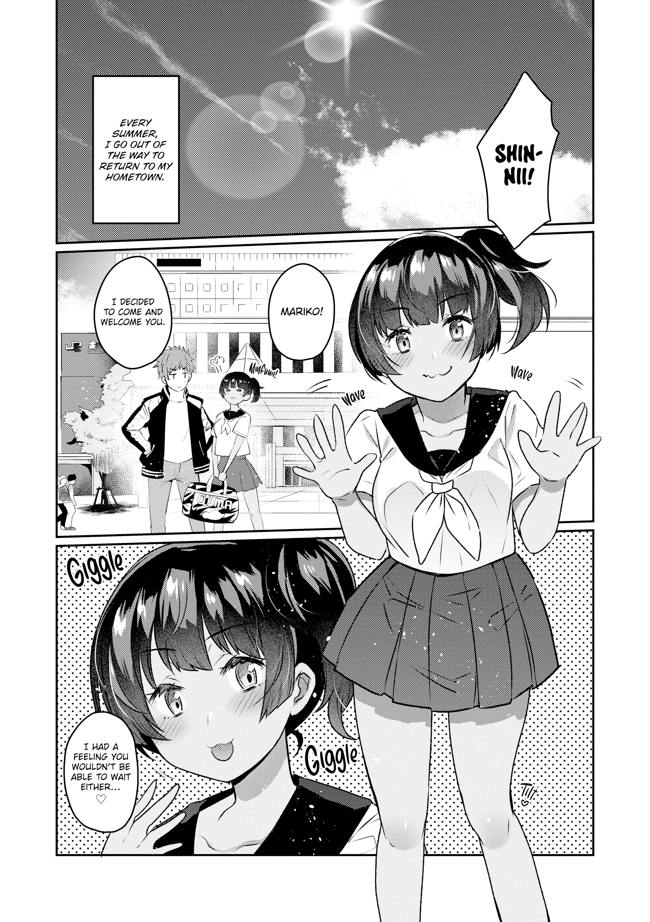 Oshiri Holic Chapter 2 page 1 - 