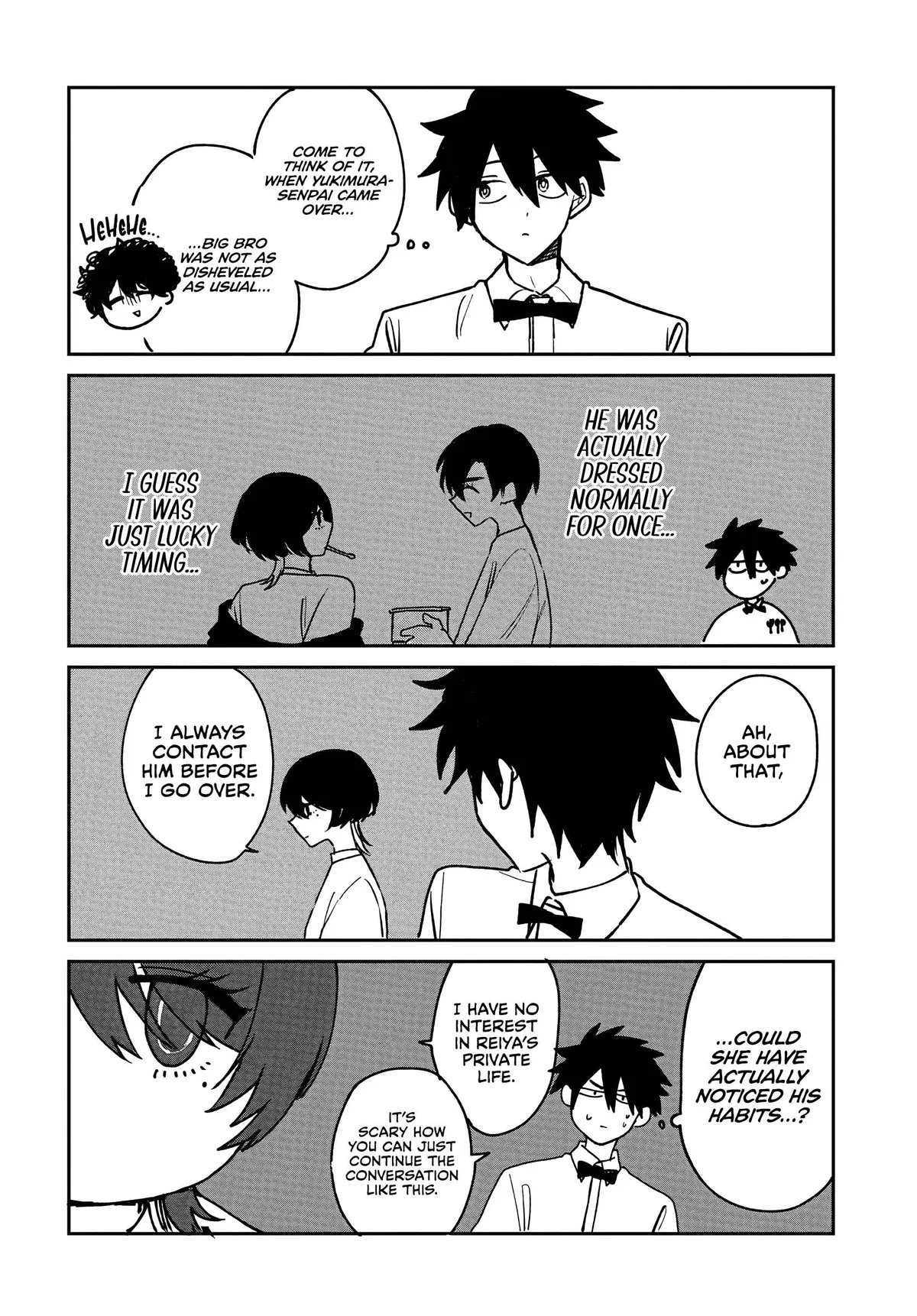 Osoraku Kanojo Oreno Anikiwo Neratteru Chapter 28.5 page 3 - 