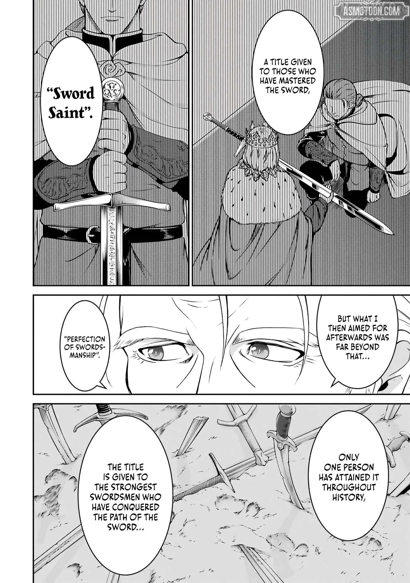 Ossan Boukensha no Okureta Eiyuu-tan  Kansha no Suburi o 1 nichi 1 man Kaishite itara, Kensei ga Deshi-iri Shigan ni Yatte Kita Chapter 1 page 22 - 