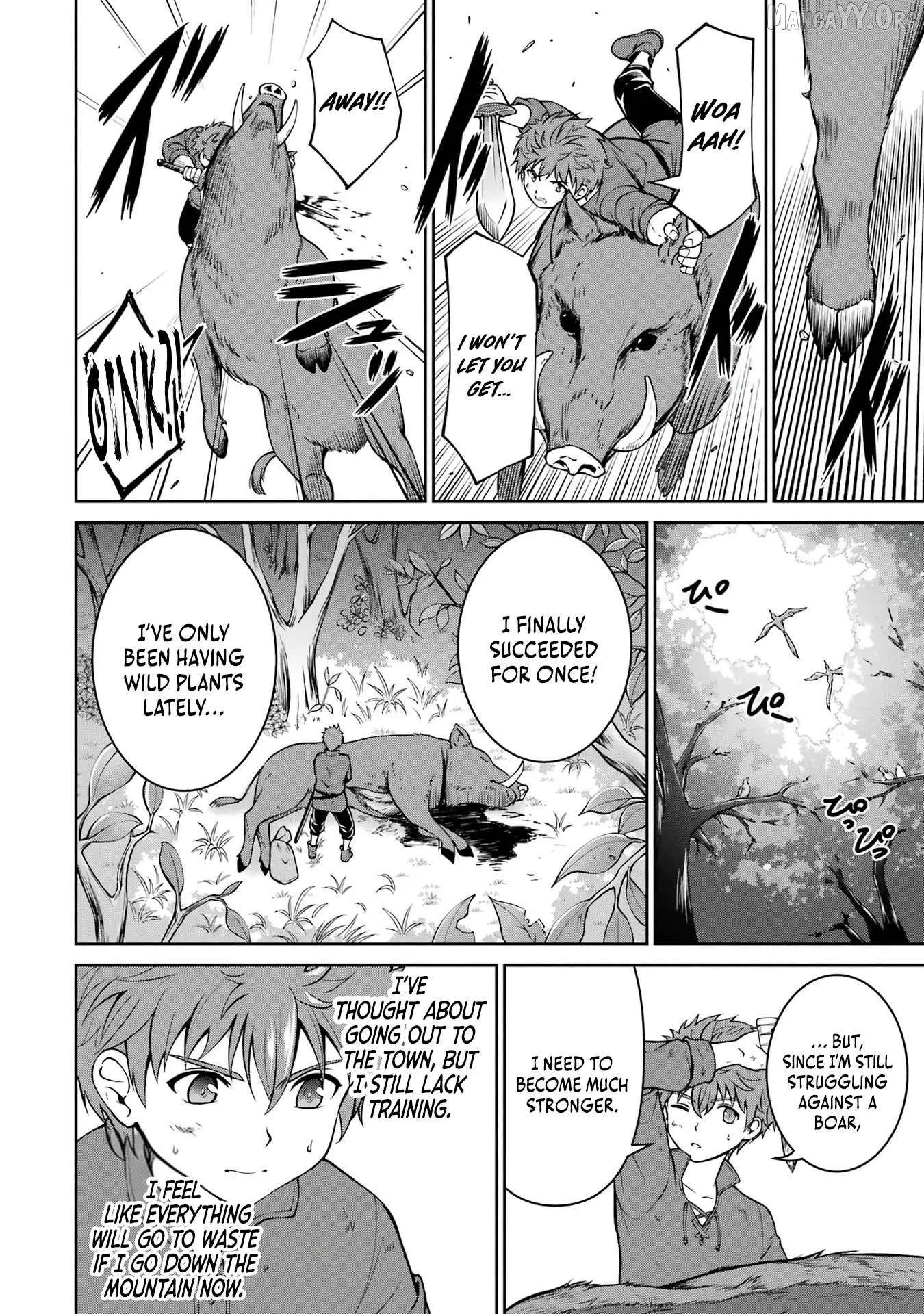 Ossan Boukensha no Okureta Eiyuu-tan  Kansha no Suburi o 1 nichi 1 man Kaishite itara, Kensei ga Deshi-iri Shigan ni Yatte Kita Chapter 1 page 36 - 