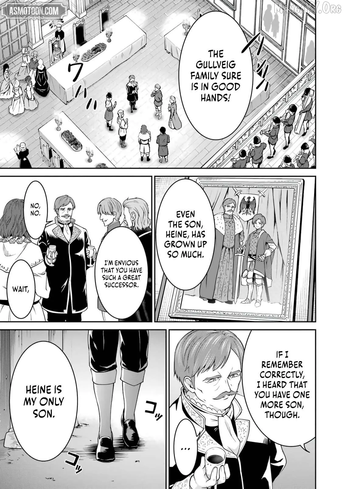 Ossan Boukensha no Okureta Eiyuu-tan  Kansha no Suburi o 1 nichi 1 man Kaishite itara, Kensei ga Deshi-iri Shigan ni Yatte Kita Chapter 1 page 7 - 