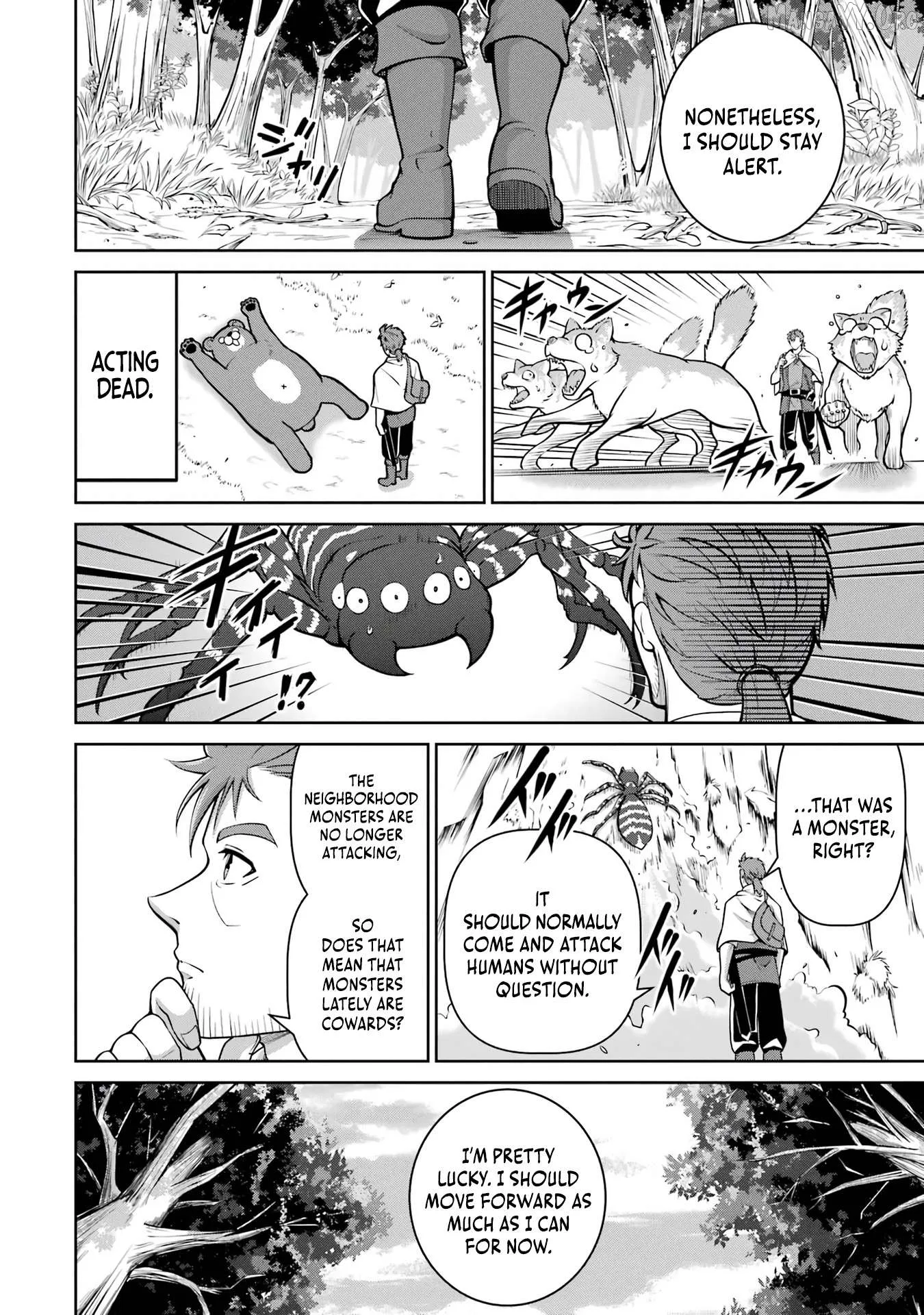 Ossan Boukensha no Okureta Eiyuu-tan  Kansha no Suburi o 1 nichi 1 man Kaishite itara, Kensei ga Deshi-iri Shigan ni Yatte Kita Chapter 1 page 65 - 