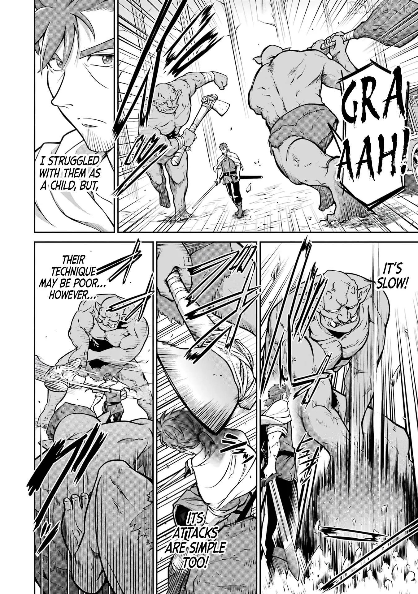 Ossan Boukensha no Okureta Eiyuu-tan  Kansha no Suburi o 1 nichi 1 man Kaishite itara, Kensei ga Deshi-iri Shigan ni Yatte Kita Chapter 1 page 75 - 