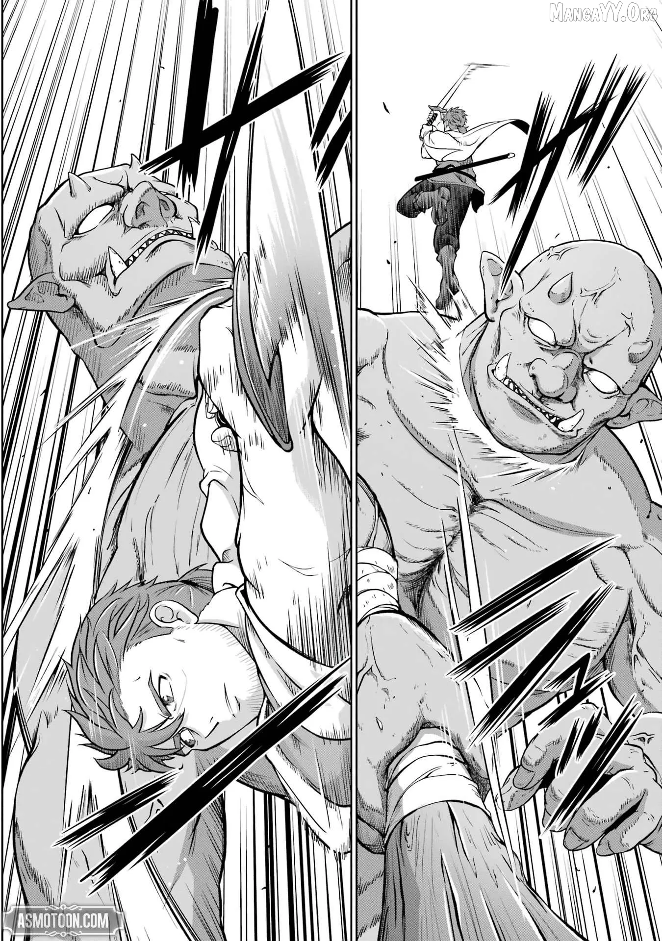 Ossan Boukensha no Okureta Eiyuu-tan  Kansha no Suburi o 1 nichi 1 man Kaishite itara, Kensei ga Deshi-iri Shigan ni Yatte Kita Chapter 1 page 77 - 