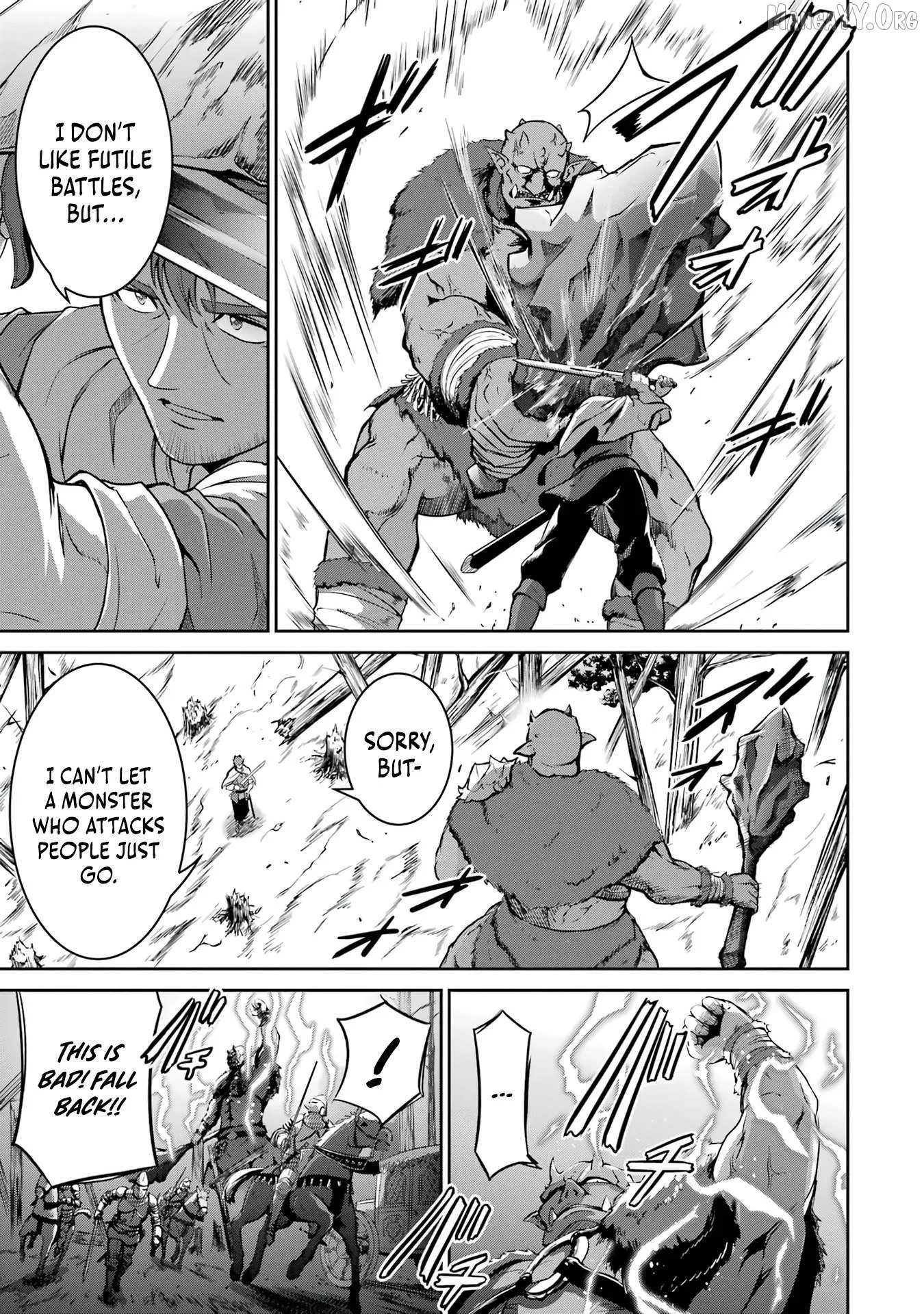 Ossan Boukensha no Okureta Eiyuu-tan  Kansha no Suburi o 1 nichi 1 man Kaishite itara, Kensei ga Deshi-iri Shigan ni Yatte Kita Chapter 1 page 84 - 