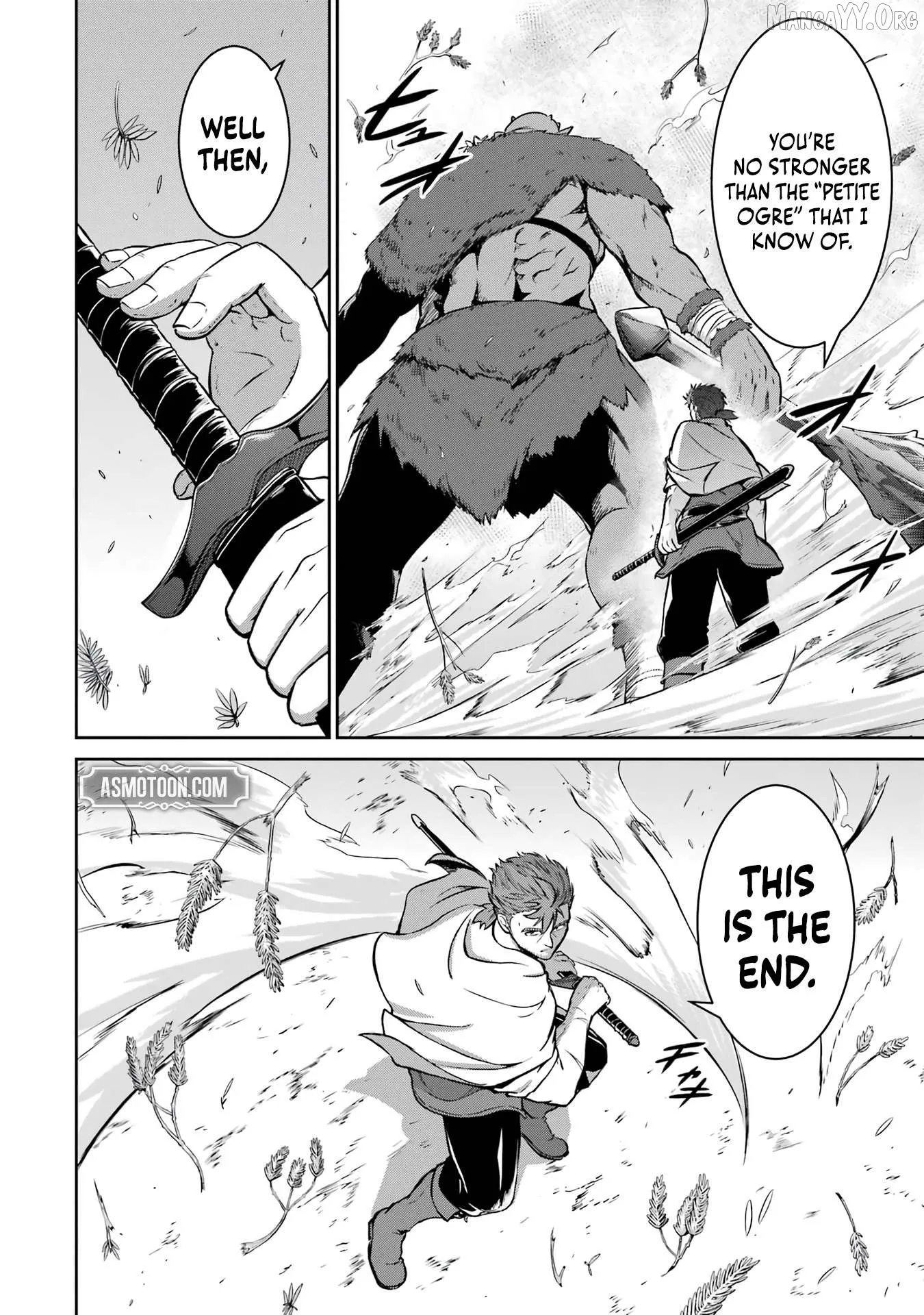 Ossan Boukensha no Okureta Eiyuu-tan  Kansha no Suburi o 1 nichi 1 man Kaishite itara, Kensei ga Deshi-iri Shigan ni Yatte Kita Chapter 1 page 87 - 