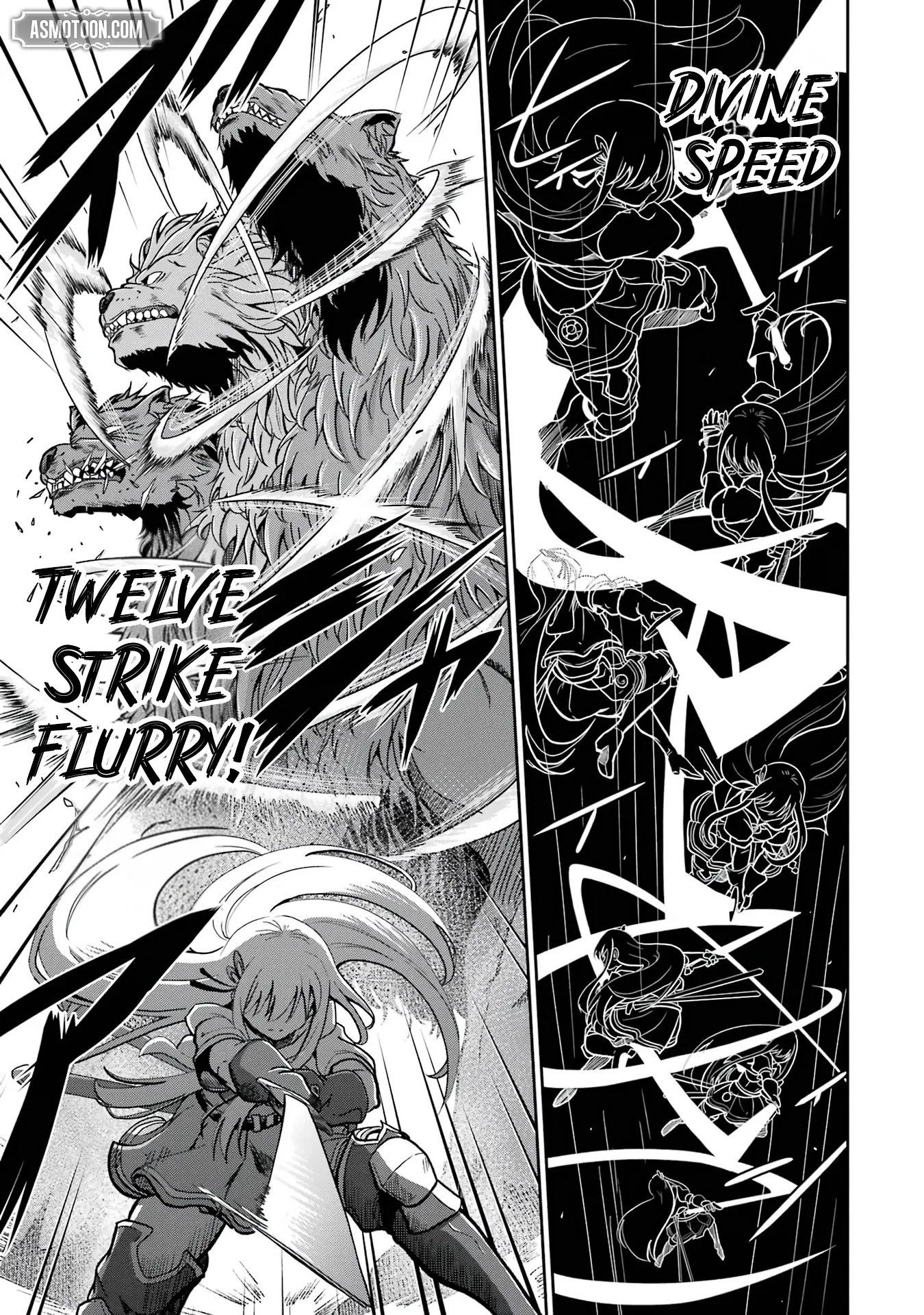 Ossan Boukensha no Okureta Eiyuu-tan  Kansha no Suburi o 1 nichi 1 man Kaishite itara, Kensei ga Deshi-iri Shigan ni Yatte Kita Chapter 2 page 28 - 