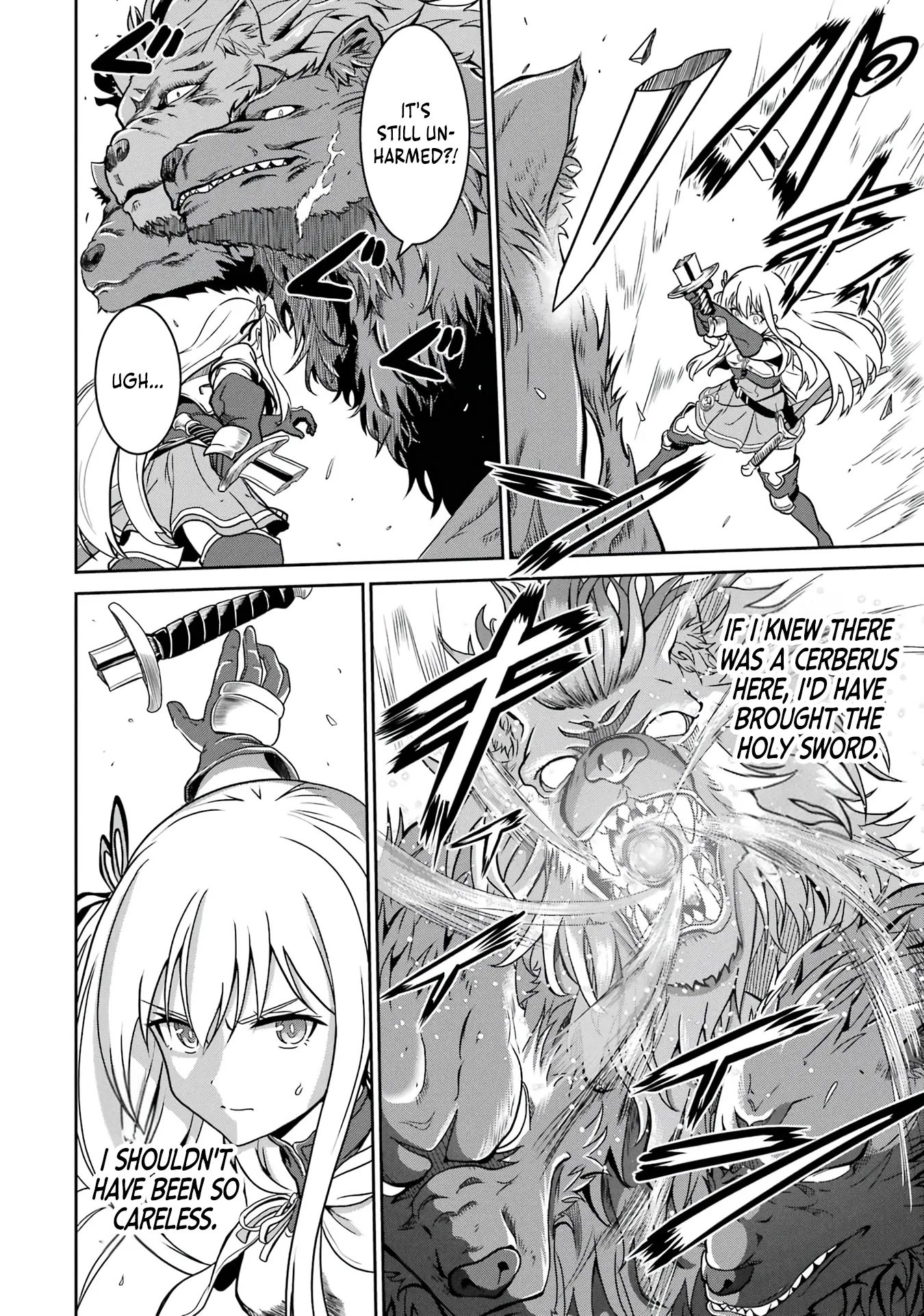 Ossan Boukensha no Okureta Eiyuu-tan  Kansha no Suburi o 1 nichi 1 man Kaishite itara, Kensei ga Deshi-iri Shigan ni Yatte Kita Chapter 2 page 31 - 