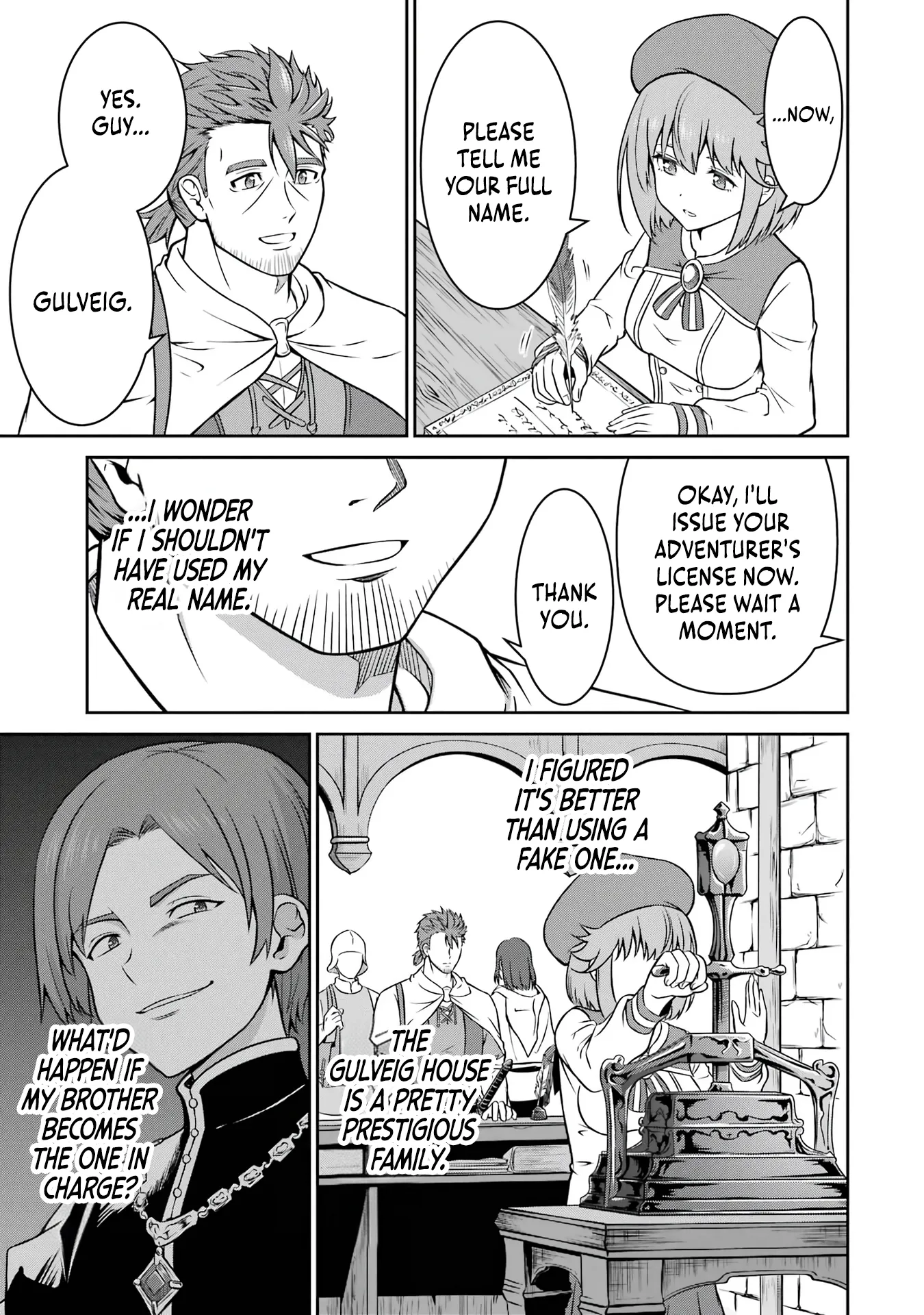 Ossan Boukensha no Okureta Eiyuu-tan  Kansha no Suburi o 1 nichi 1 man Kaishite itara, Kensei ga Deshi-iri Shigan ni Yatte Kita Chapter 2 page 9 - 