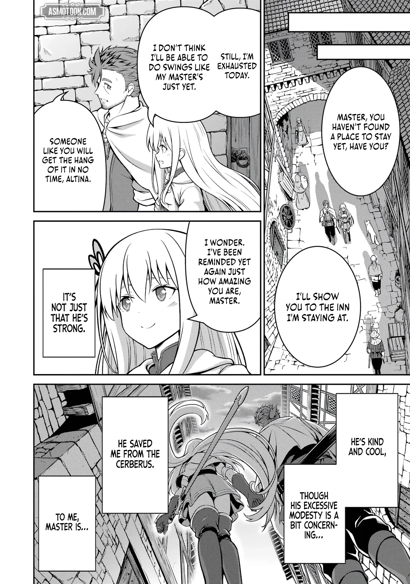 Ossan Boukensha no Okureta Eiyuu-tan  Kansha no Suburi o 1 nichi 1 man Kaishite itara, Kensei ga Deshi-iri Shigan ni Yatte Kita Chapter 3 page 28 - 