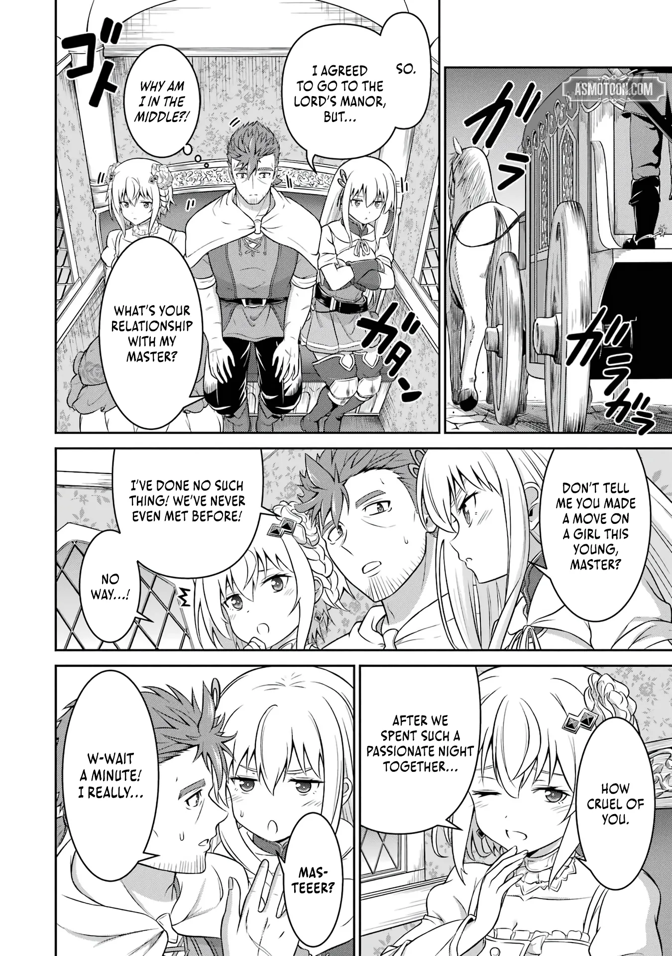 Ossan Boukensha no Okureta Eiyuu-tan  Kansha no Suburi o 1 nichi 1 man Kaishite itara, Kensei ga Deshi-iri Shigan ni Yatte Kita Chapter 3 page 36 - 