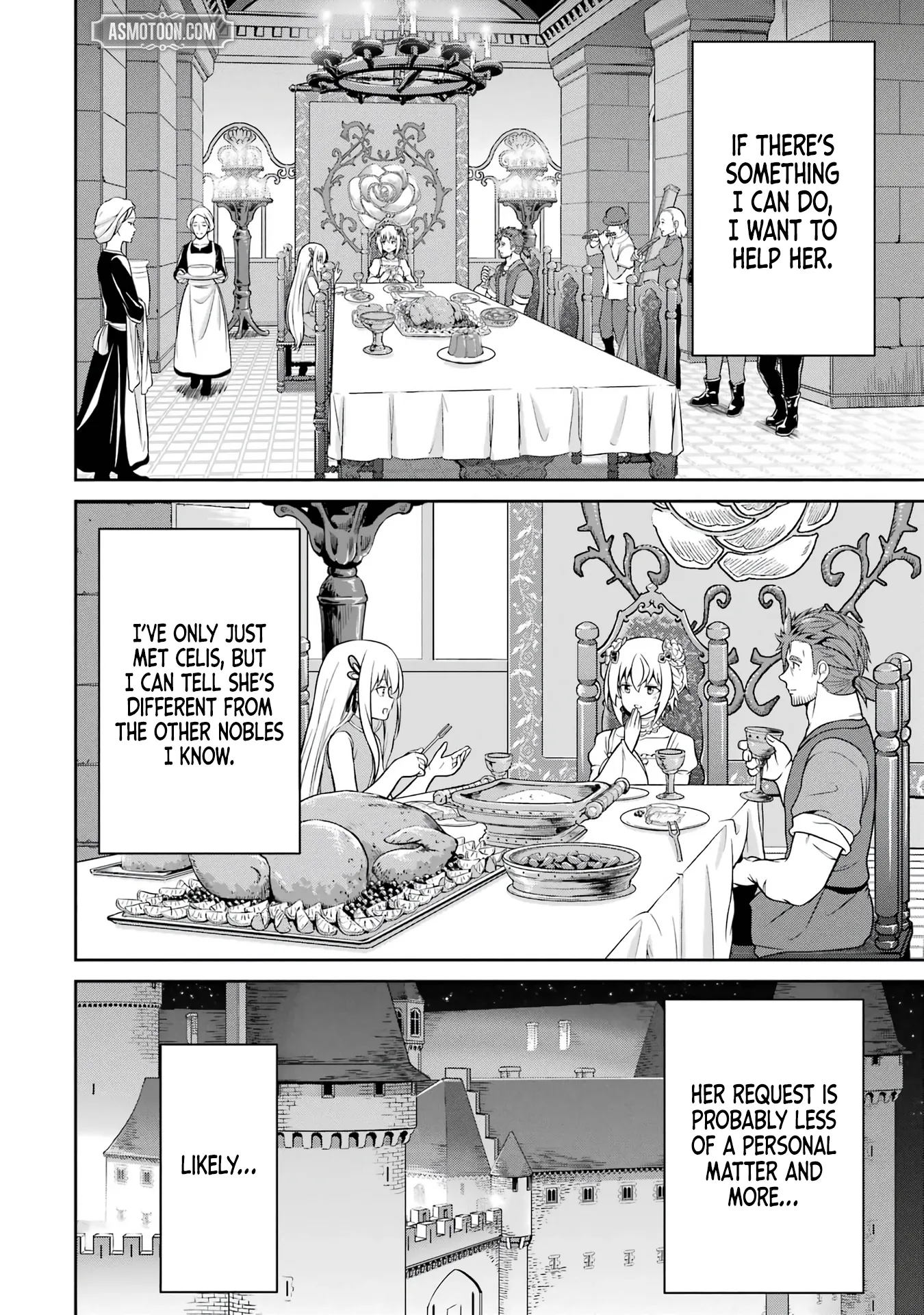 Ossan Boukensha no Okureta Eiyuu-tan  Kansha no Suburi o 1 nichi 1 man Kaishite itara, Kensei ga Deshi-iri Shigan ni Yatte Kita Chapter 3 page 48 - 