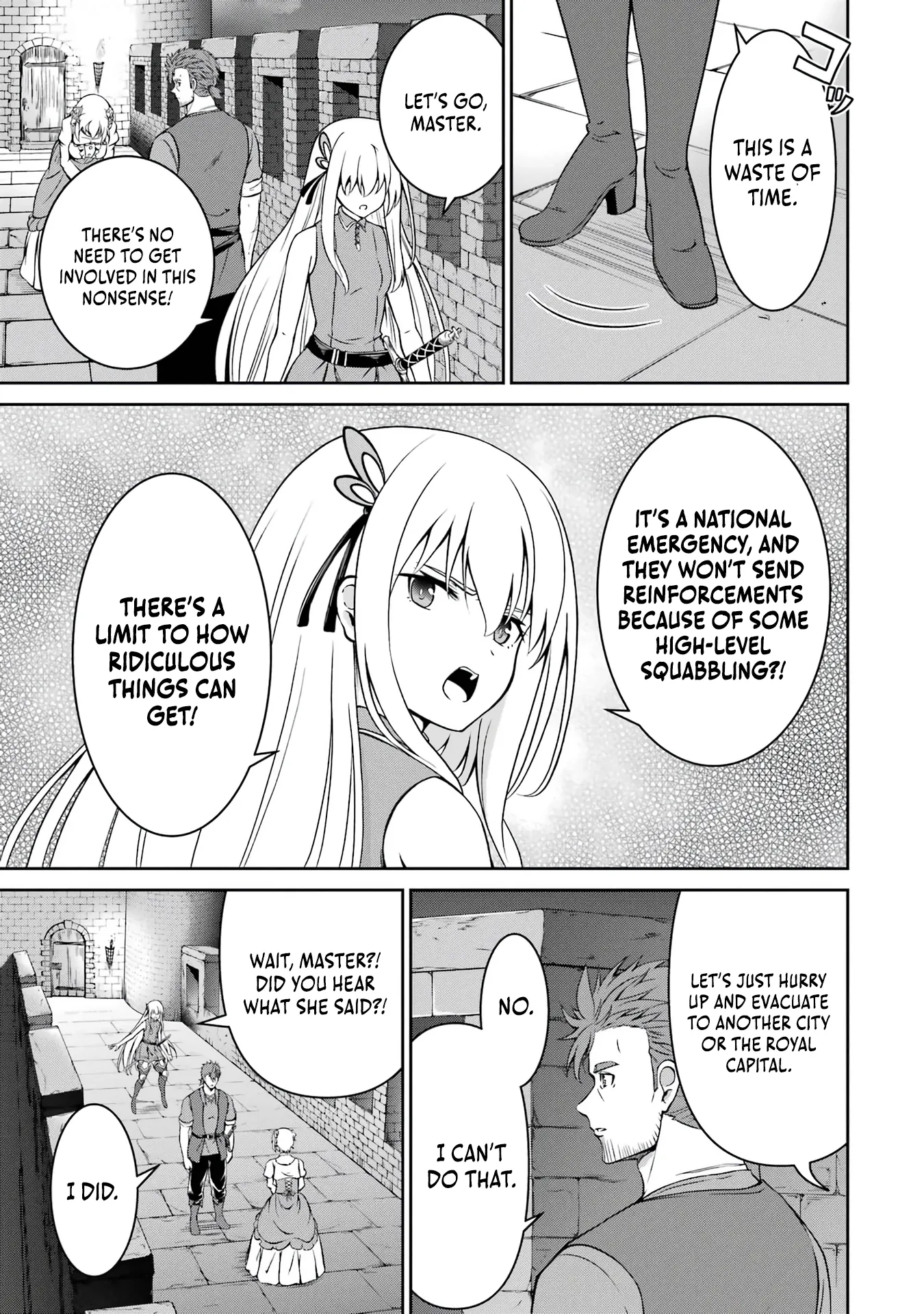 Ossan Boukensha no Okureta Eiyuu-tan  Kansha no Suburi o 1 nichi 1 man Kaishite itara, Kensei ga Deshi-iri Shigan ni Yatte Kita Chapter 3 page 55 - 