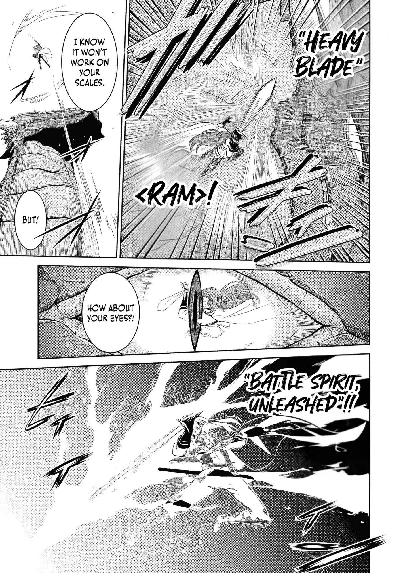 Ossan Boukensha no Okureta Eiyuu-tan  Kansha no Suburi o 1 nichi 1 man Kaishite itara, Kensei ga Deshi-iri Shigan ni Yatte Kita Chapter 4 page 35 - 