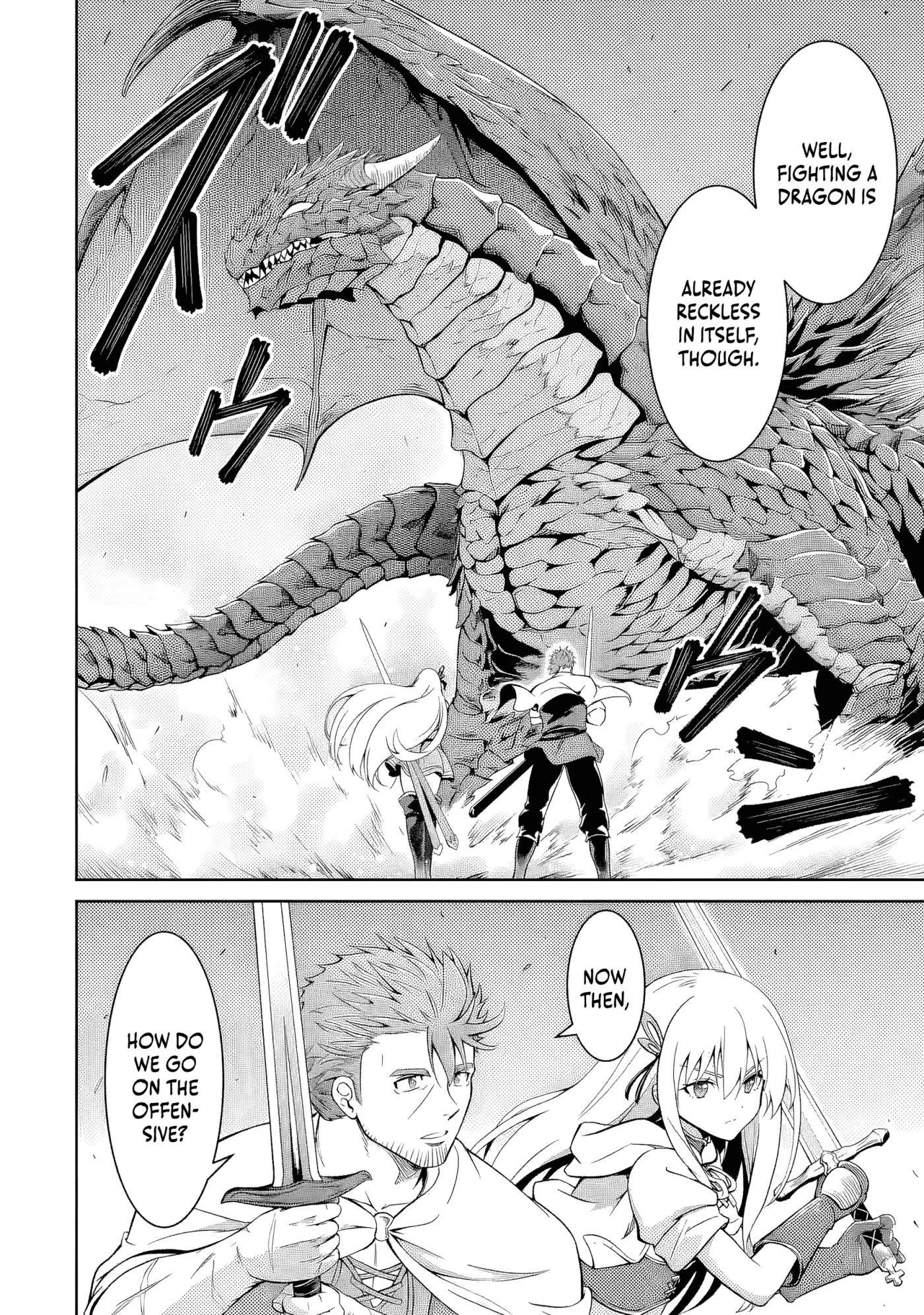 Ossan Boukensha no Okureta Eiyuu-tan  Kansha no Suburi o 1 nichi 1 man Kaishite itara, Kensei ga Deshi-iri Shigan ni Yatte Kita Chapter 4 page 44 - 