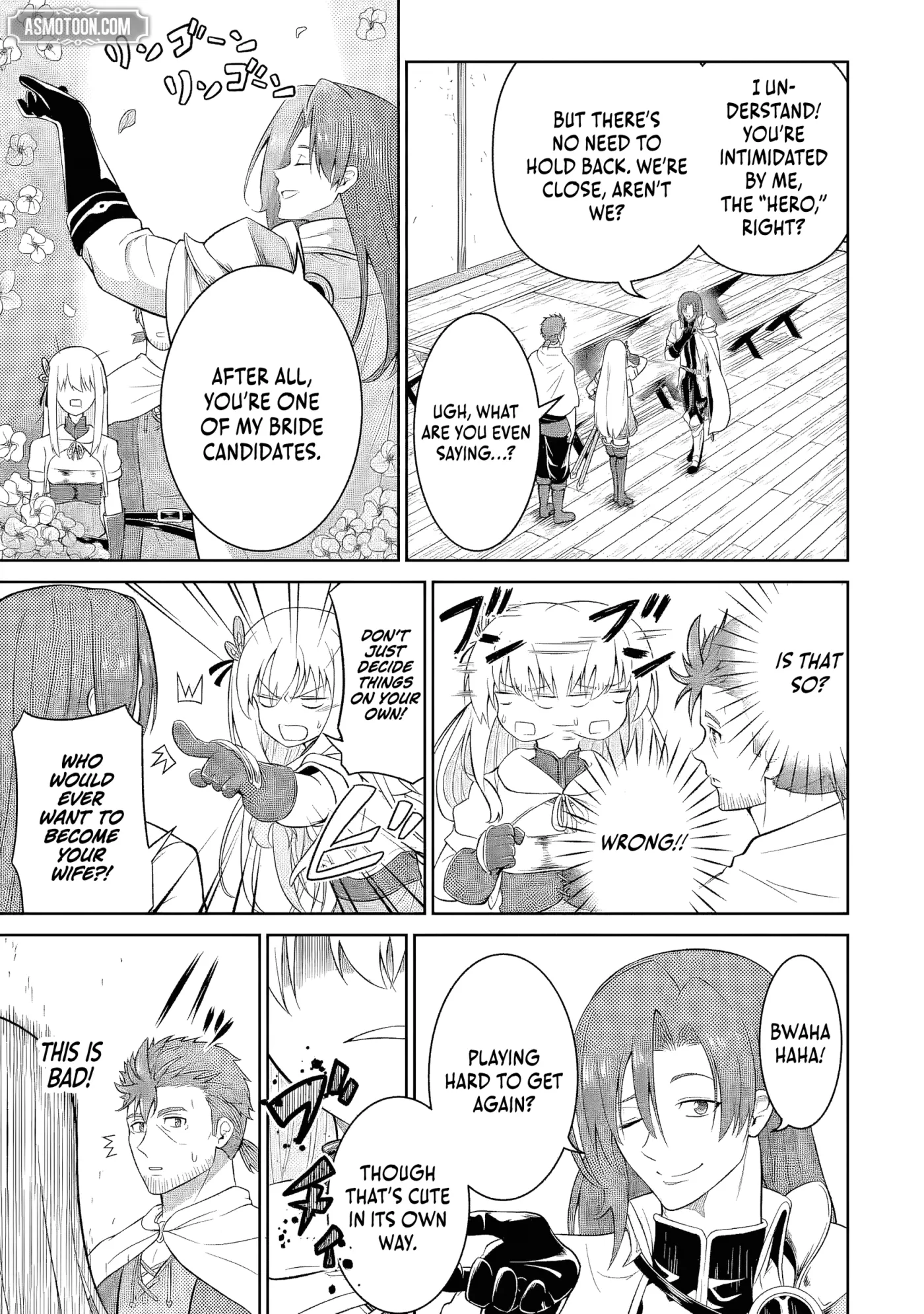 Ossan Boukensha no Okureta Eiyuu-tan  Kansha no Suburi o 1 nichi 1 man Kaishite itara, Kensei ga Deshi-iri Shigan ni Yatte Kita Chapter 4 page 10 - 