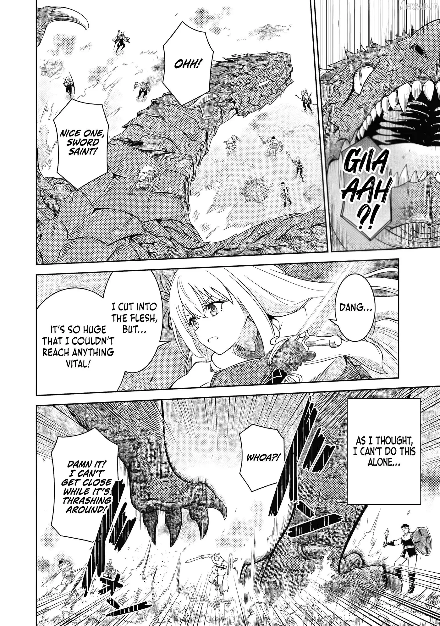Ossan Boukensha no Okureta Eiyuu-tan  Kansha no Suburi o 1 nichi 1 man Kaishite itara, Kensei ga Deshi-iri Shigan ni Yatte Kita Chapter 5 page 15 - 