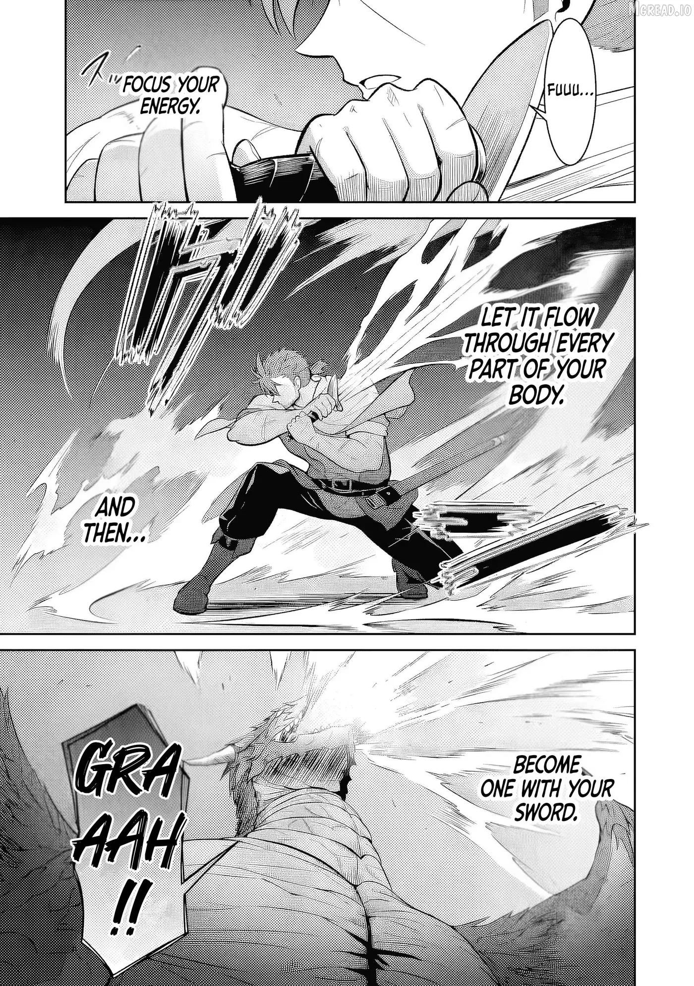 Ossan Boukensha no Okureta Eiyuu-tan  Kansha no Suburi o 1 nichi 1 man Kaishite itara, Kensei ga Deshi-iri Shigan ni Yatte Kita Chapter 5 page 24 - 