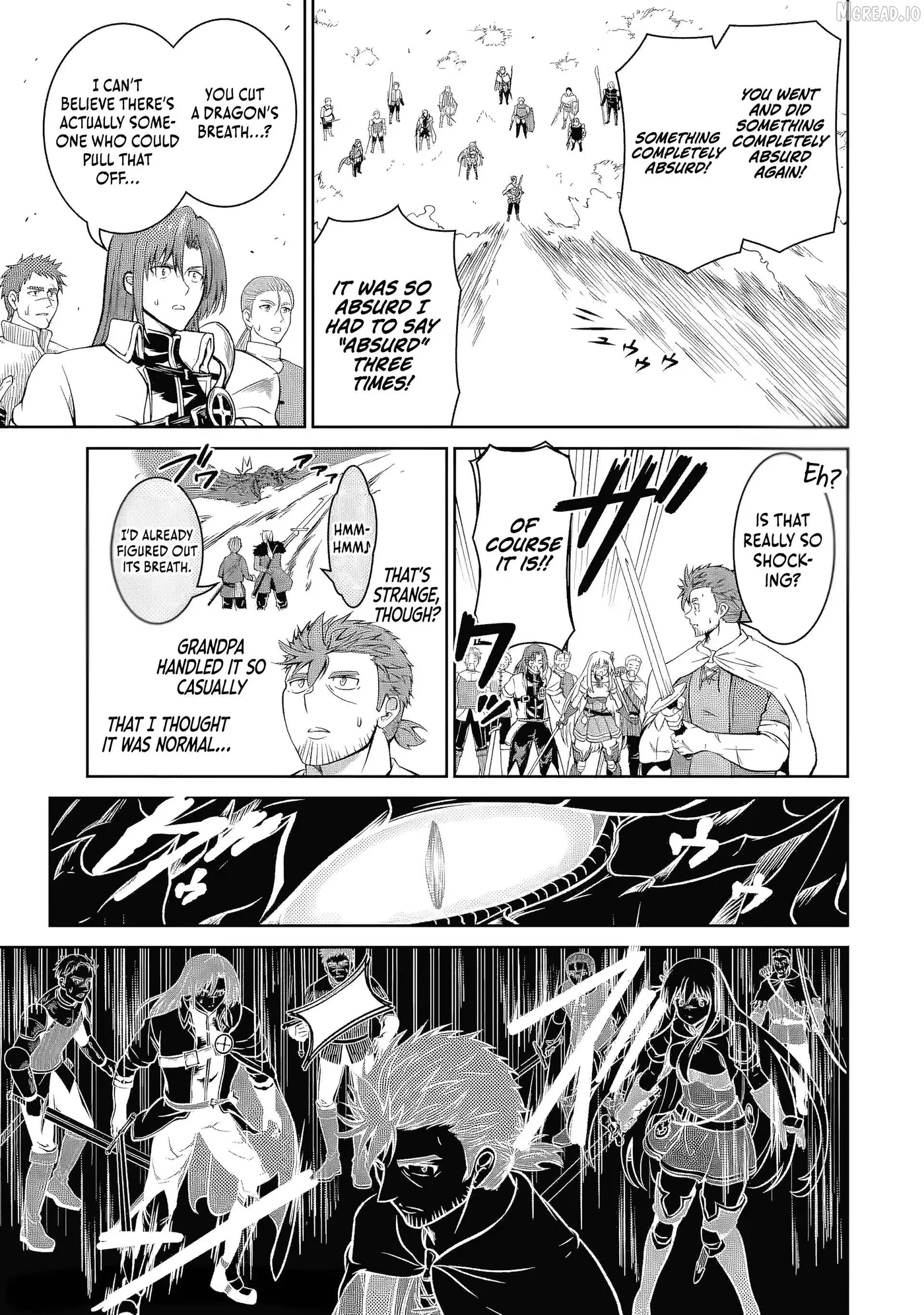 Ossan Boukensha no Okureta Eiyuu-tan  Kansha no Suburi o 1 nichi 1 man Kaishite itara, Kensei ga Deshi-iri Shigan ni Yatte Kita Chapter 5 page 28 - 