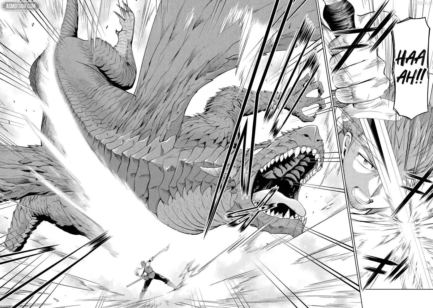 Ossan Boukensha no Okureta Eiyuu-tan  Kansha no Suburi o 1 nichi 1 man Kaishite itara, Kensei ga Deshi-iri Shigan ni Yatte Kita Chapter 5 page 33 - 