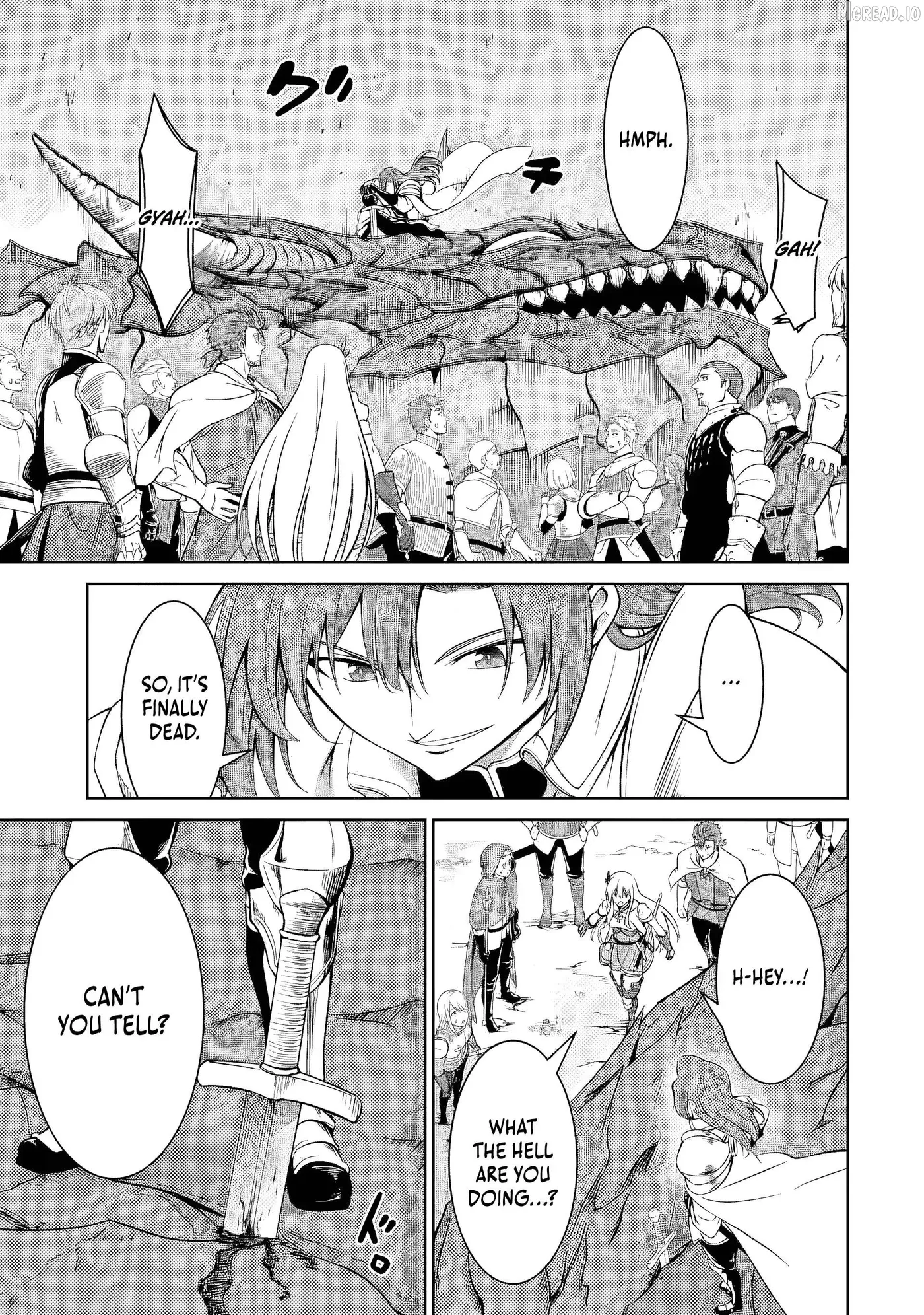 Ossan Boukensha no Okureta Eiyuu-tan  Kansha no Suburi o 1 nichi 1 man Kaishite itara, Kensei ga Deshi-iri Shigan ni Yatte Kita Chapter 5 page 39 - 