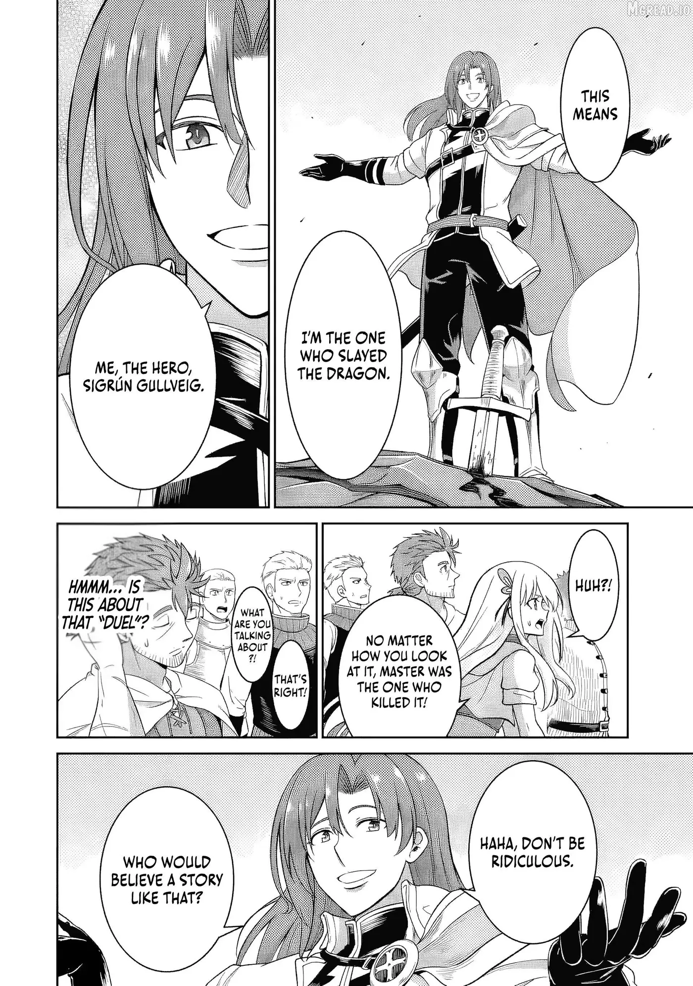 Ossan Boukensha no Okureta Eiyuu-tan  Kansha no Suburi o 1 nichi 1 man Kaishite itara, Kensei ga Deshi-iri Shigan ni Yatte Kita Chapter 5 page 40 - 